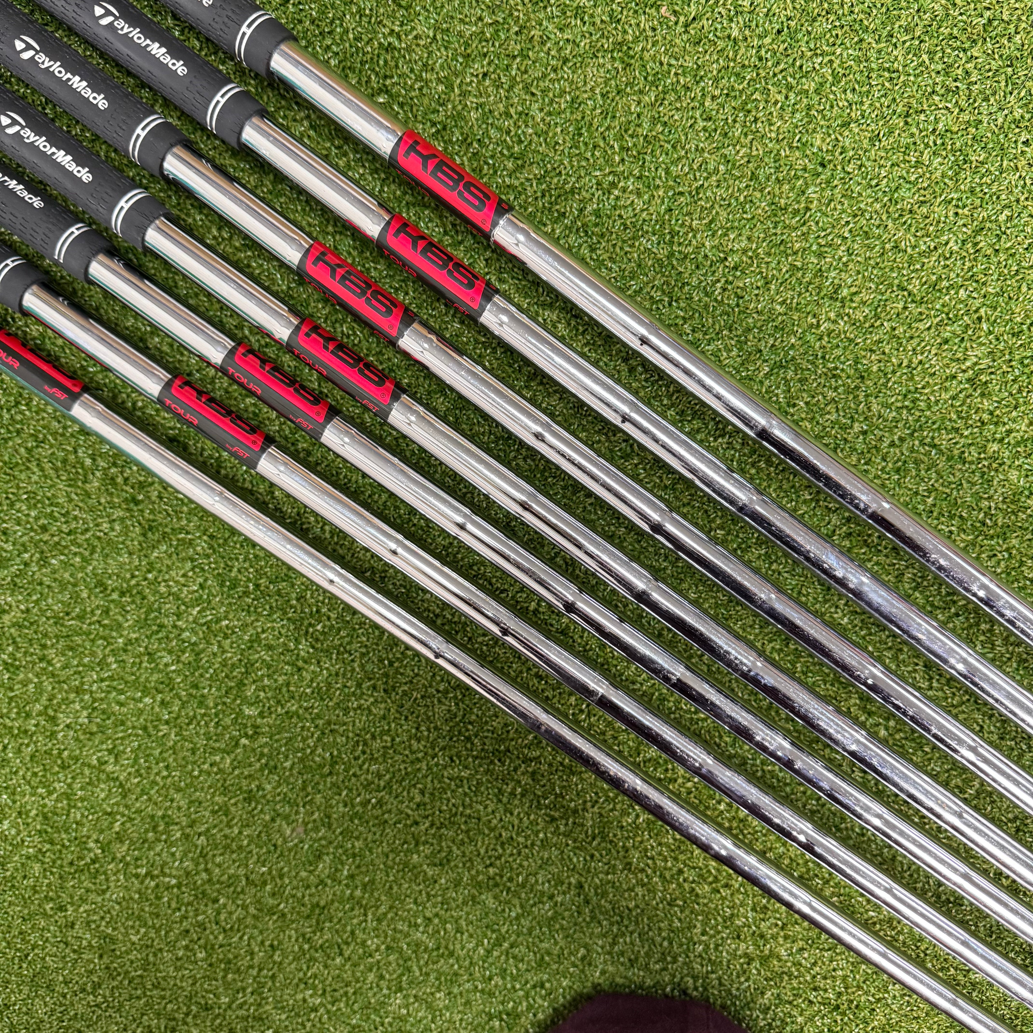 TaylorMade P770 2023 Irons - 4-PW - KBS Tour Stiff - Tour Velvet Grips