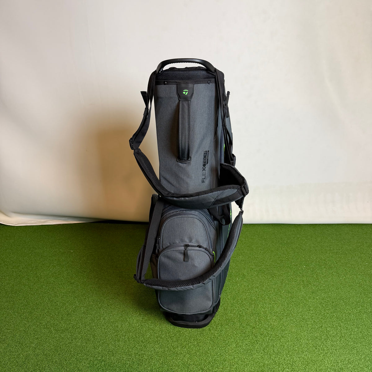 Taylormade Flextech Crossover Stand Bag - Grey & Neon Green (Pre-Owned)