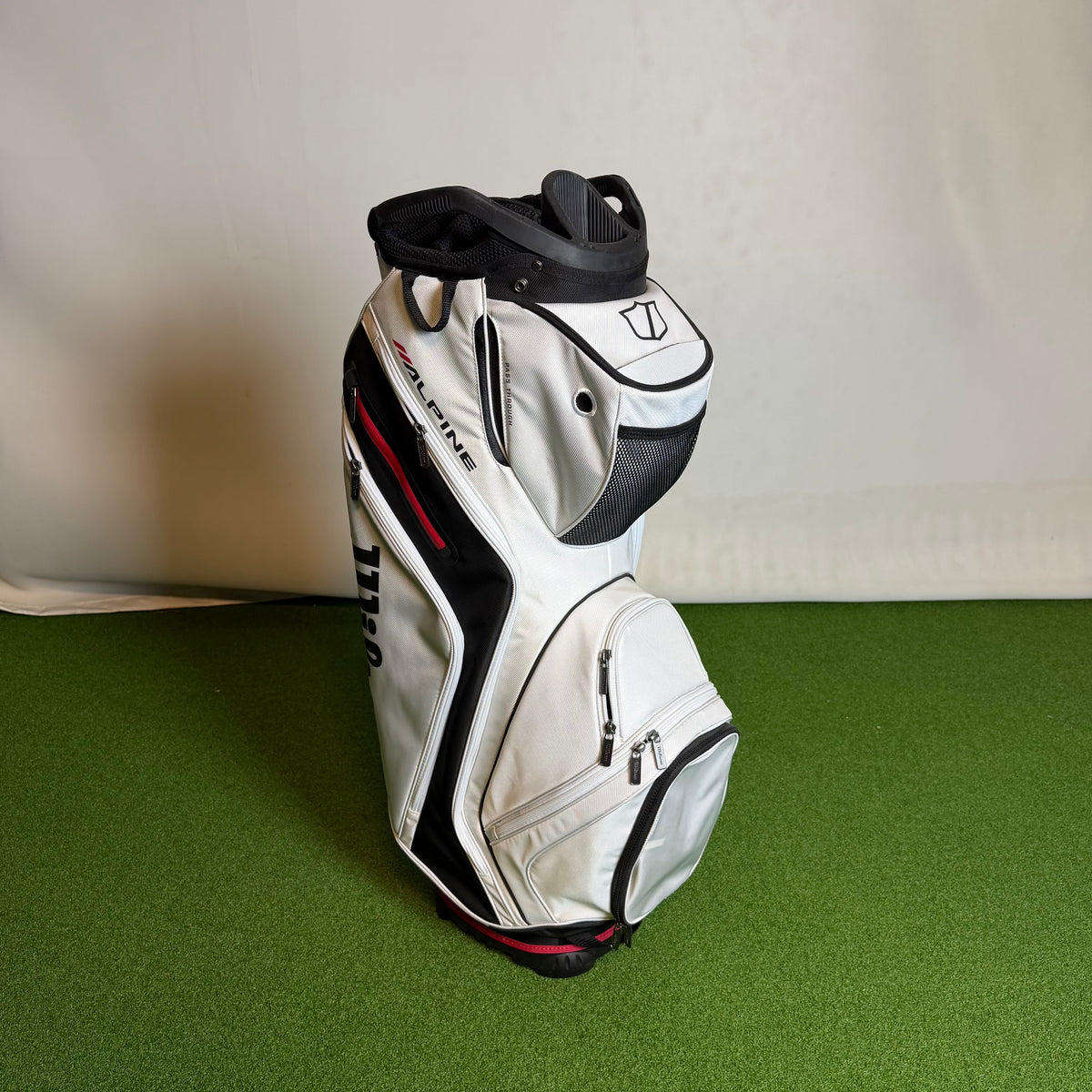 Wilson Alpine Cart Bag - White & Black (Pre-Owned)