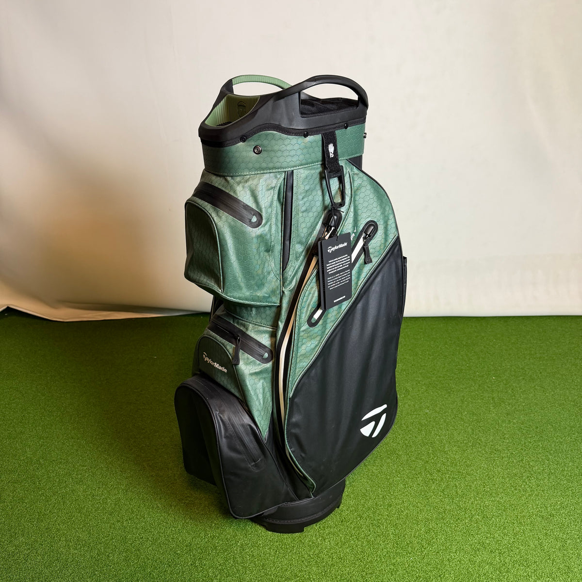 Taylormade Stormdry Waterproof Cart Bag - Dark Sage & Black (Pre-Owned)