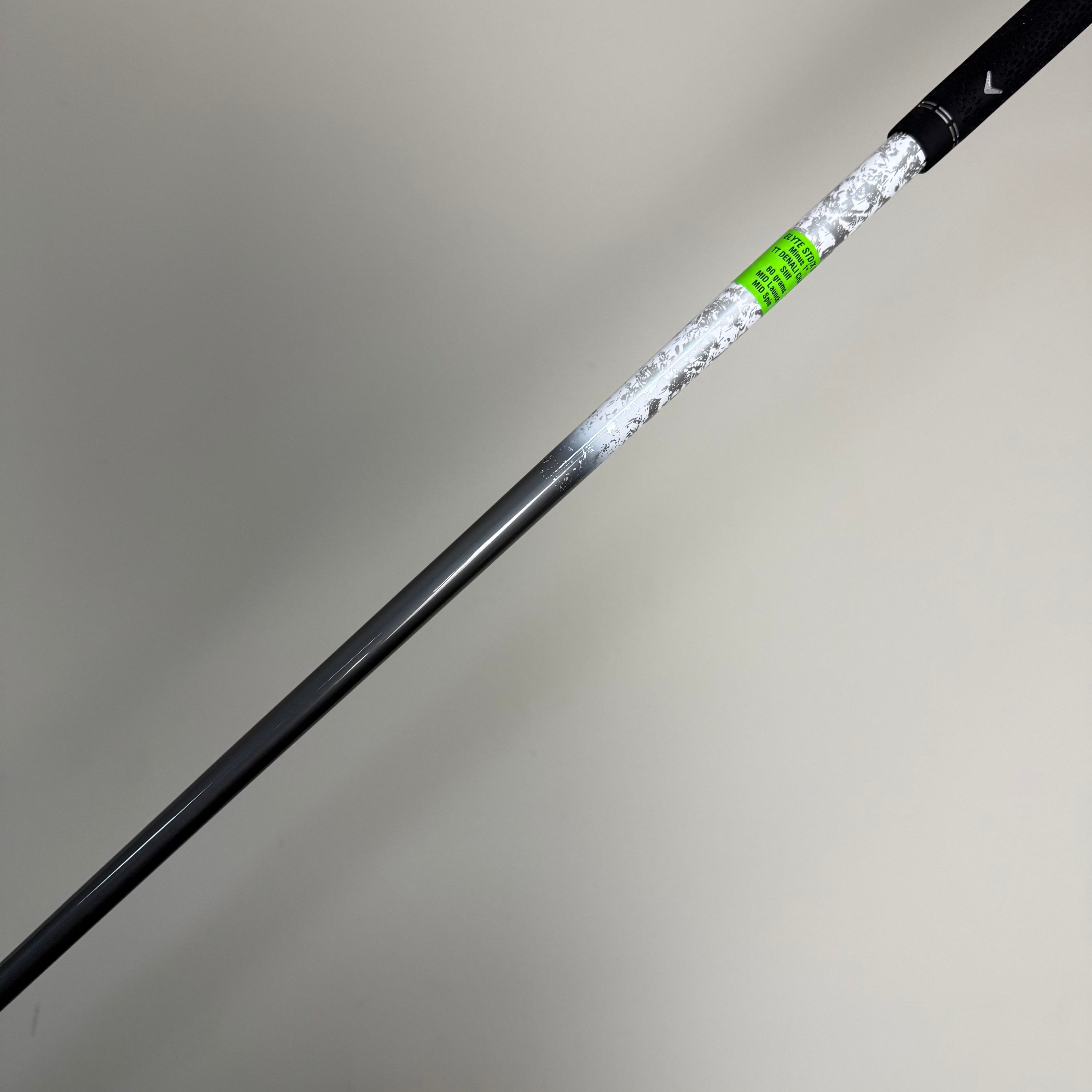 Callaway Elyte Driver 10.5° - Denali Charcoal 60g Stiff - Standard Grip