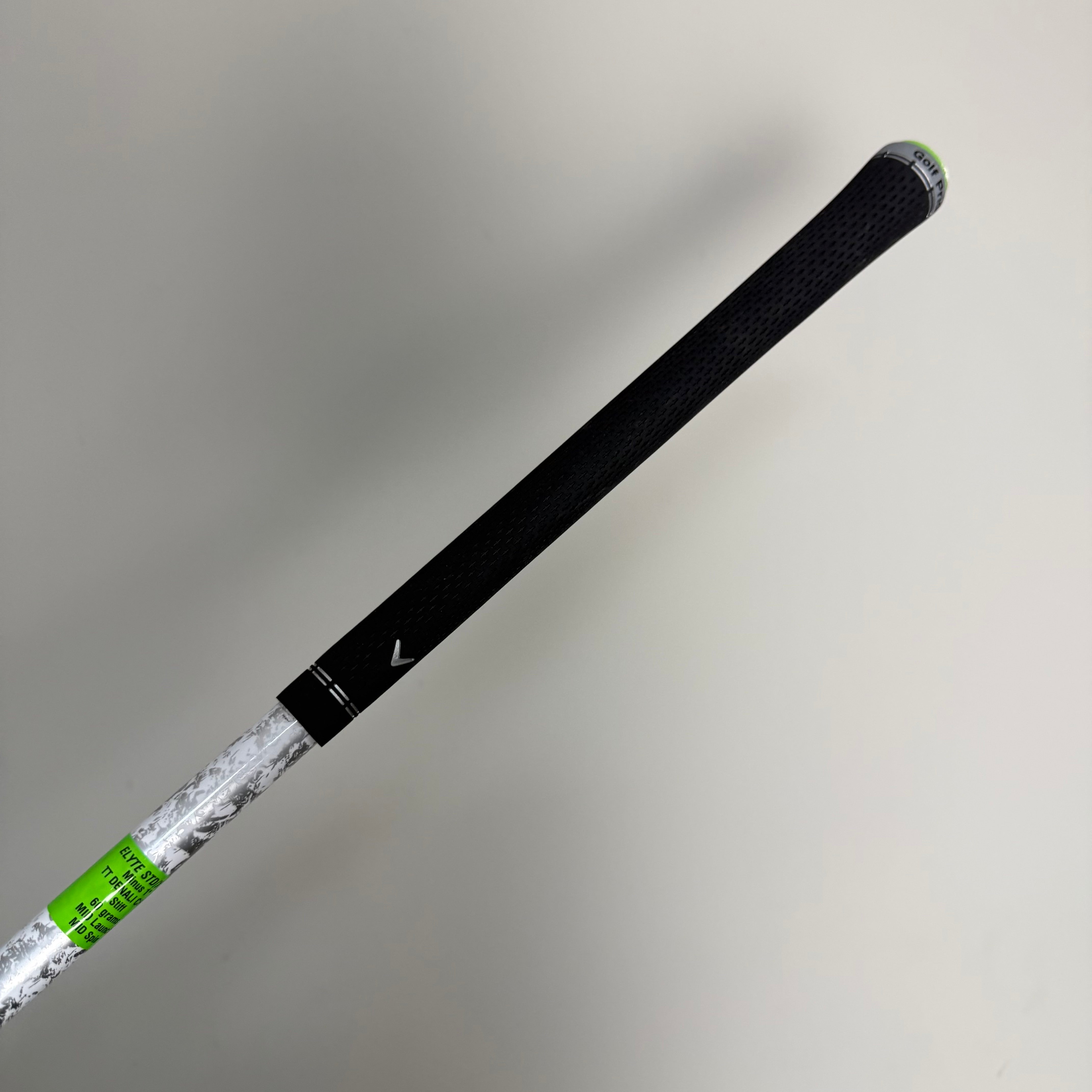 Callaway Elyte Driver 10.5° - Denali Charcoal 60g Stiff - Standard Grip