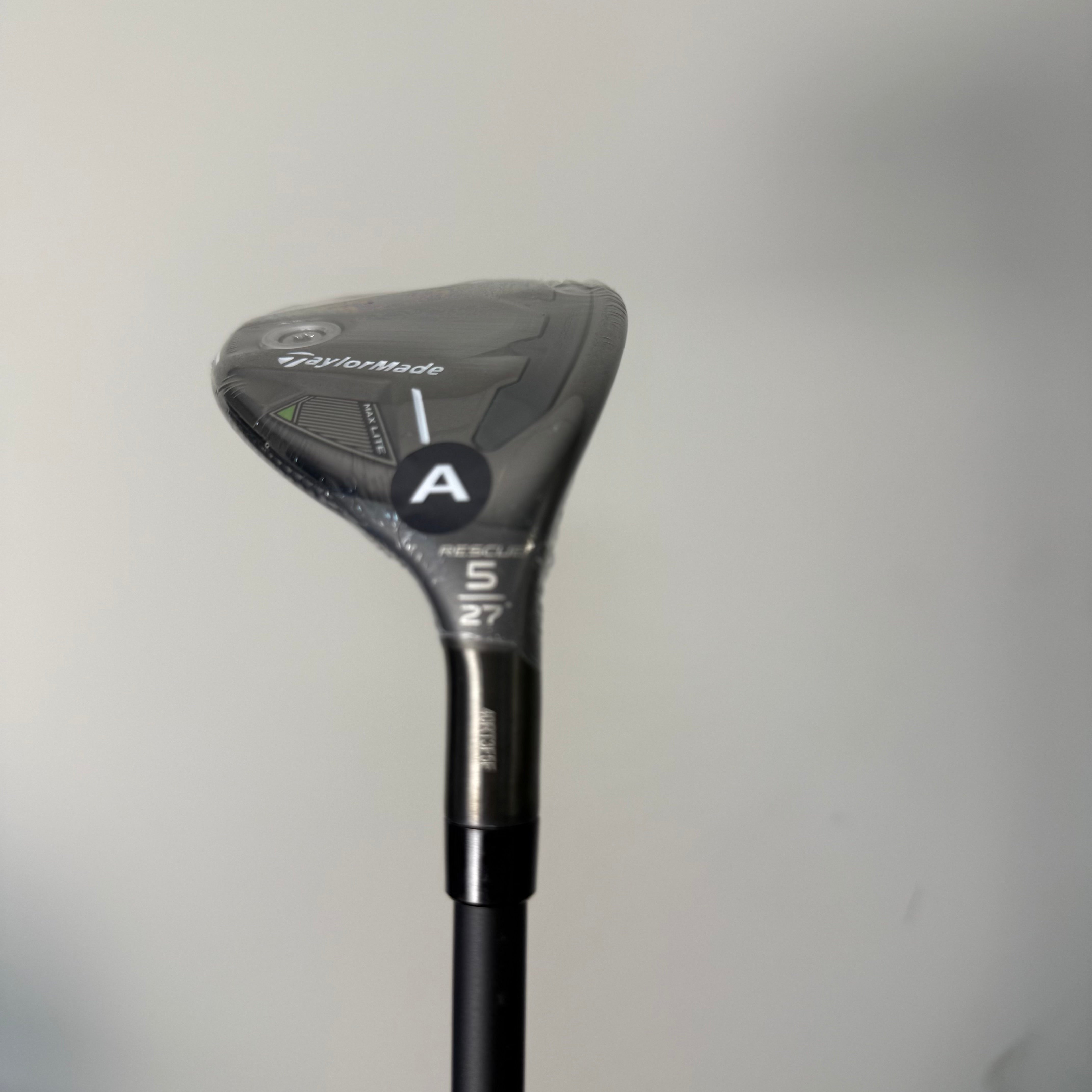 TaylorMade Qi35 Max Lite 5 Hybrid - 27° - Vanquish 50g A-Flex (Soft Regular) - Z-Grip