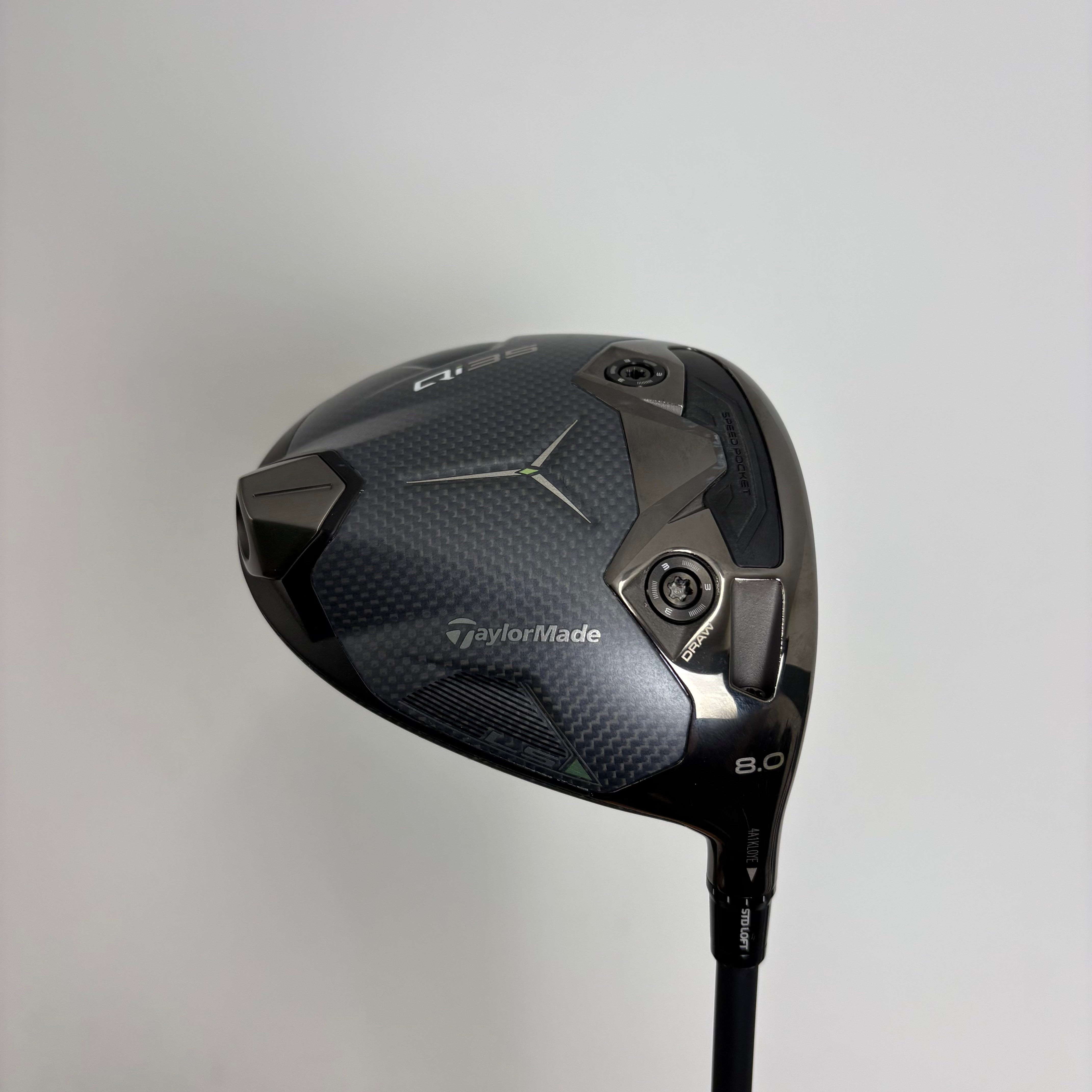 TaylorMade Qi35 LS 8° Driver - KAI'LI White 60g Stiff - Z-Grip
