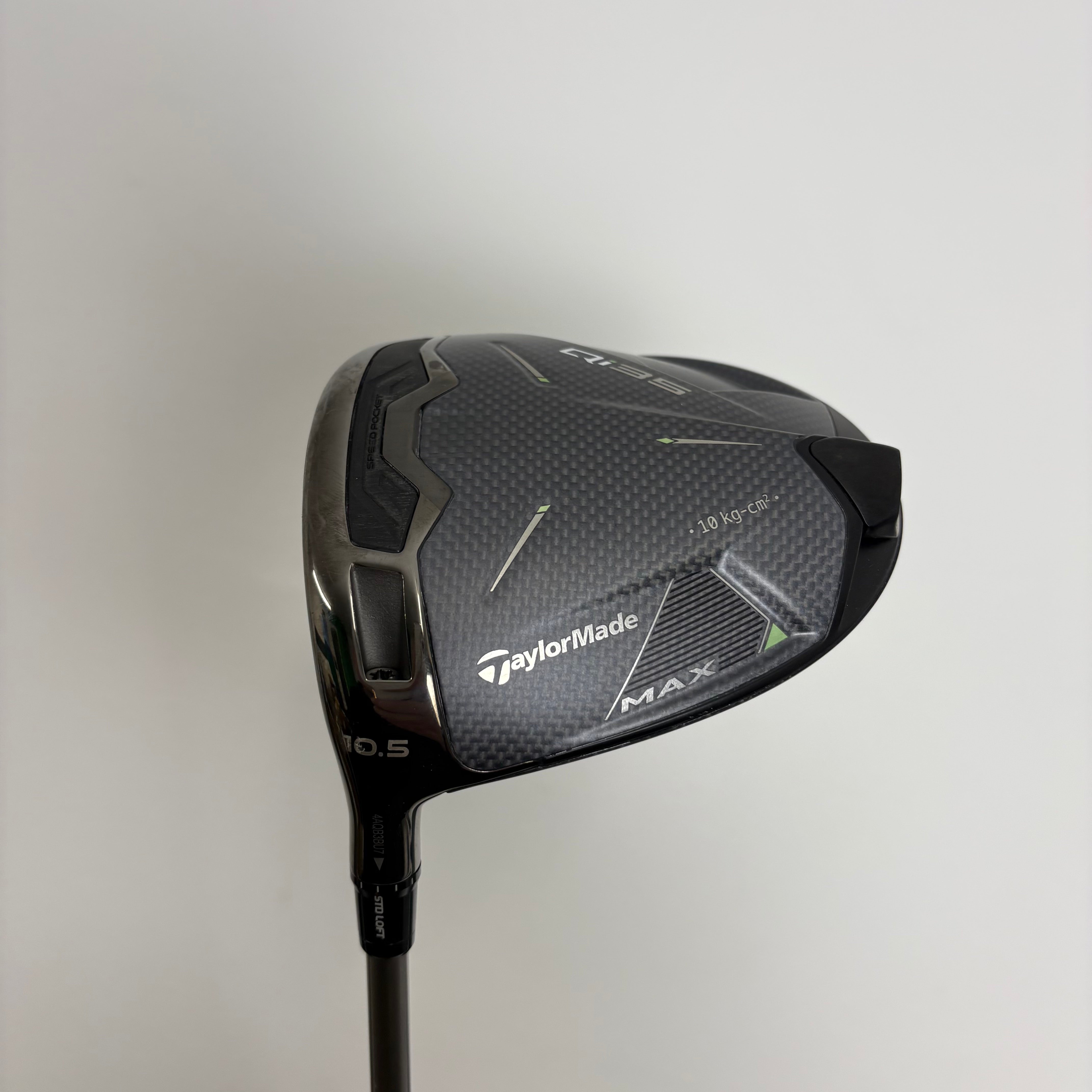 TaylorMade Qi35 Max 10.5° Driver - UST Helium NCT 50g Regular - Lamkin Crossline - LEFT HANDED