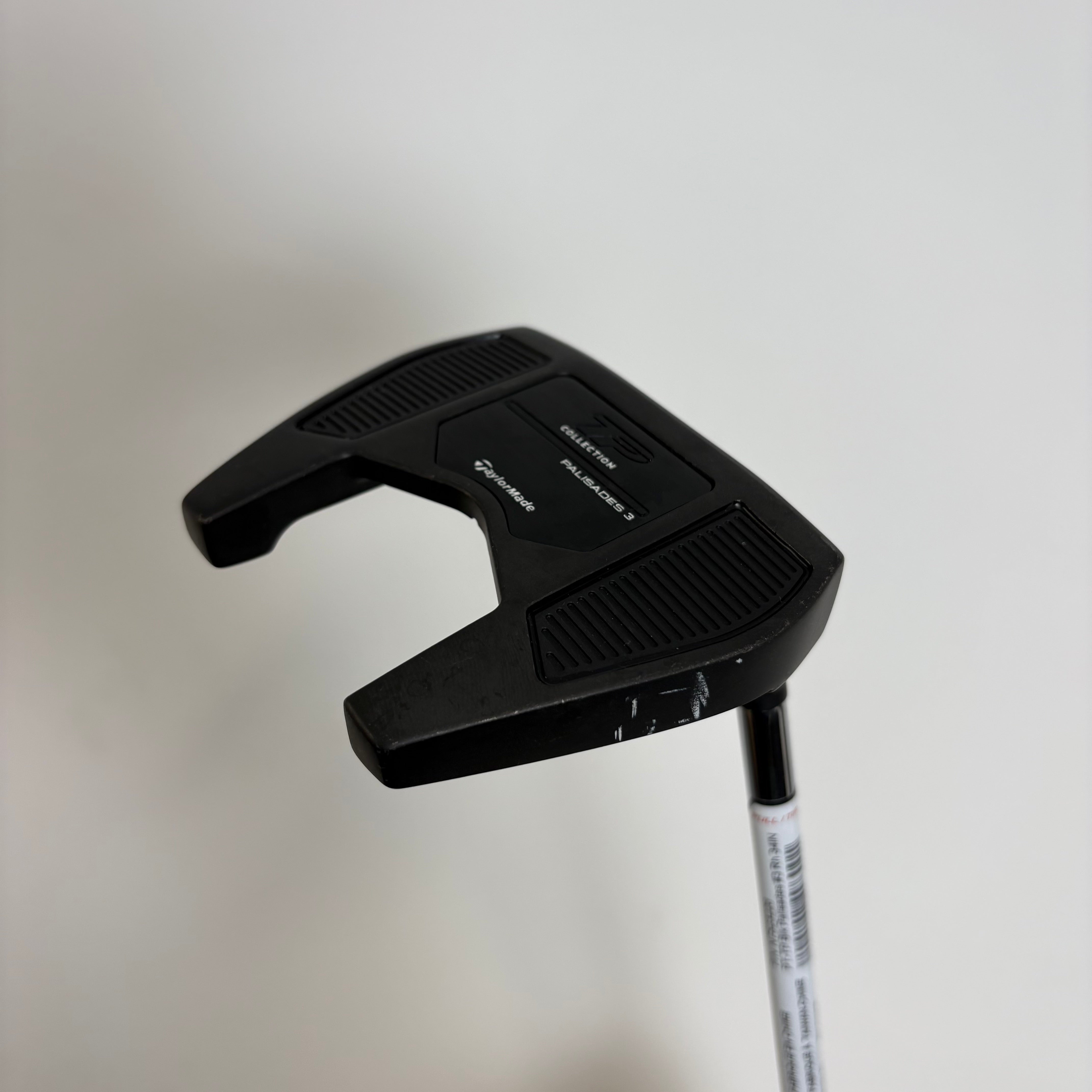 Taylormade TP Black Palisades 3 Putter - 34 Inch - Slant Neck - Lamkin Pistol Grip