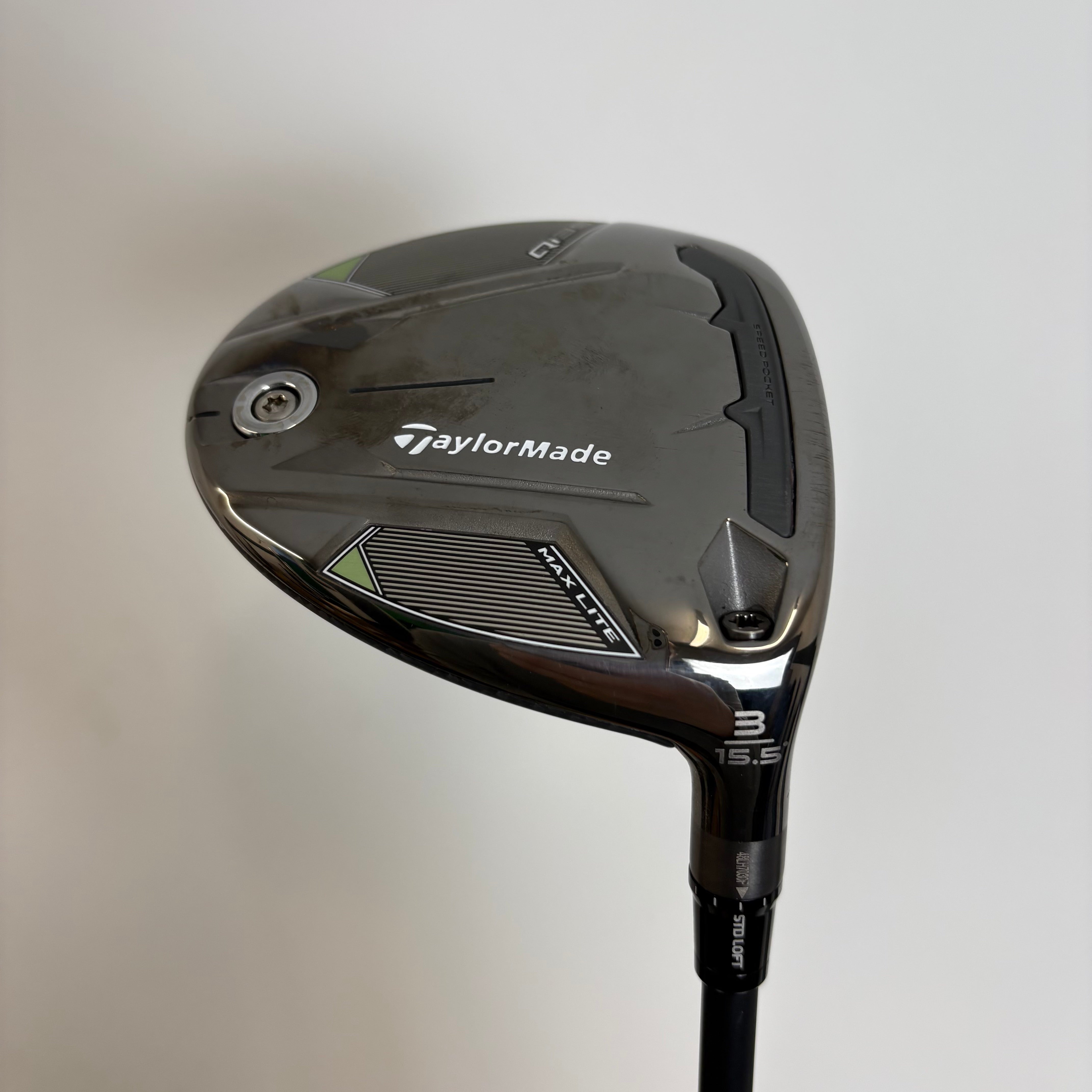 TaylorMade Qi35 Max Lite 3 Wood 15.5° - Vanquish 40 Soft Regular - Z-Grip