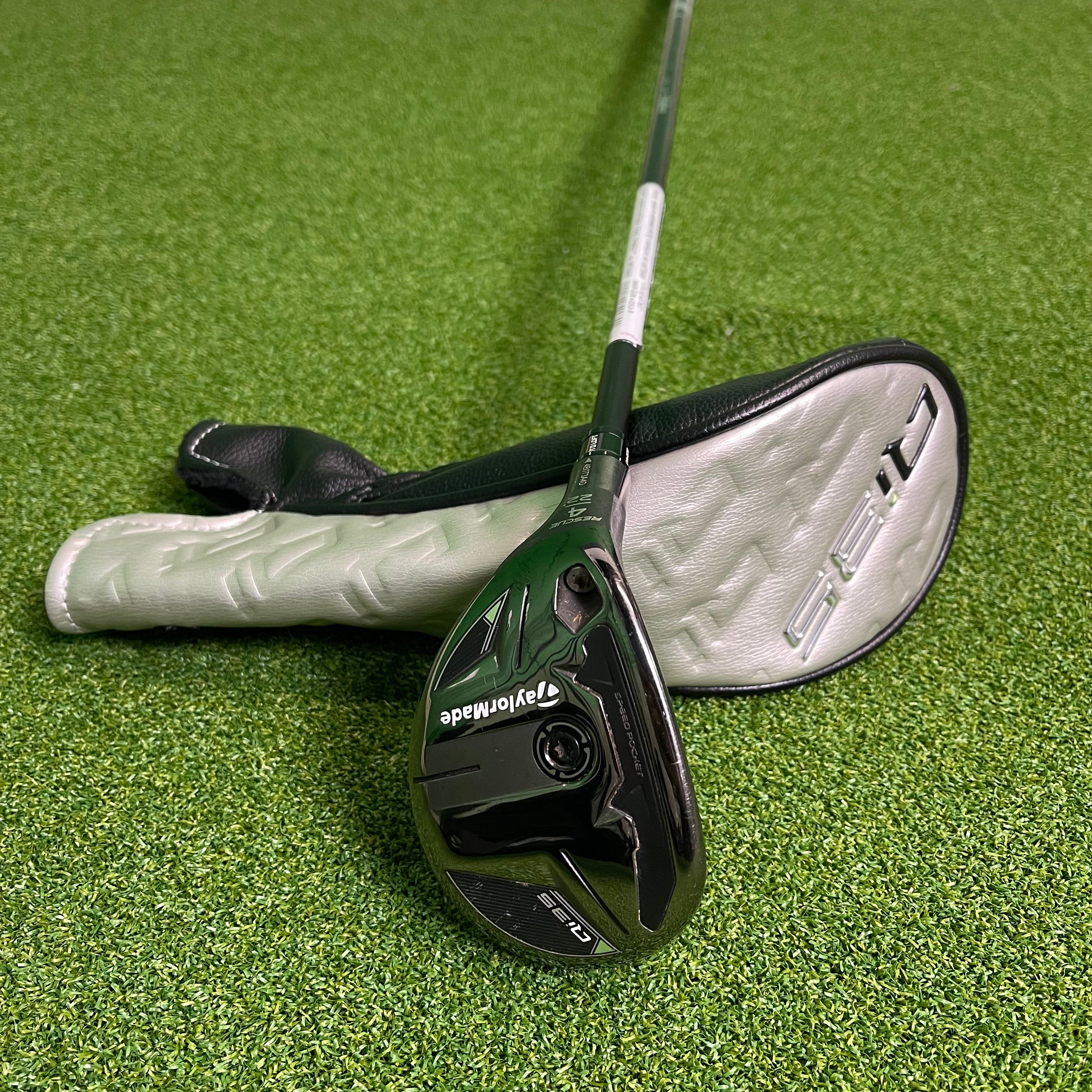 TaylorMade Qi35 4 Hybrid - 22° - Ventus Blue 60g Regular - Z-Grip - LEFT HANDED