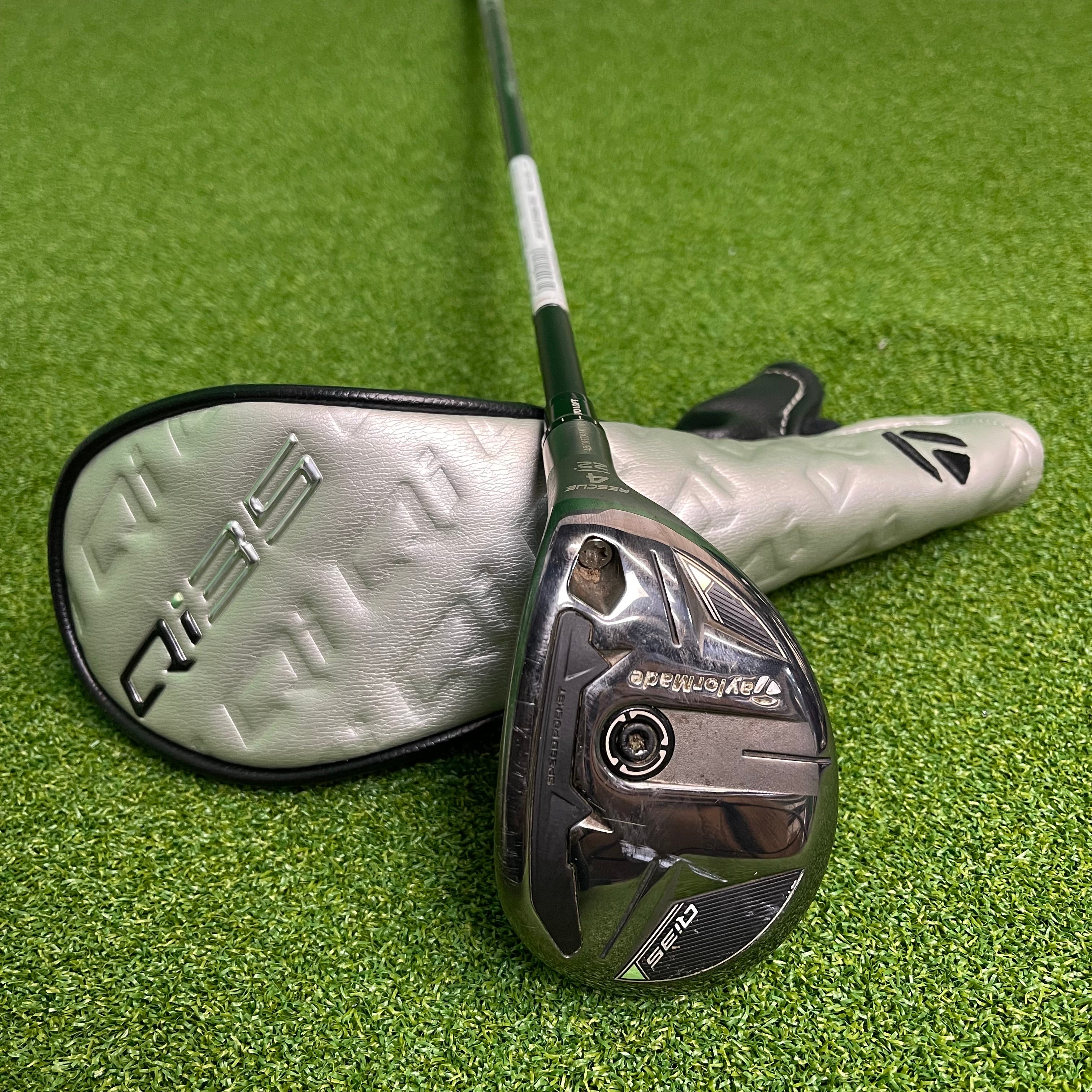 TaylorMade Qi35 4 Hybrid - 22° - Ventus Blue 60g Regular - Z-Grip