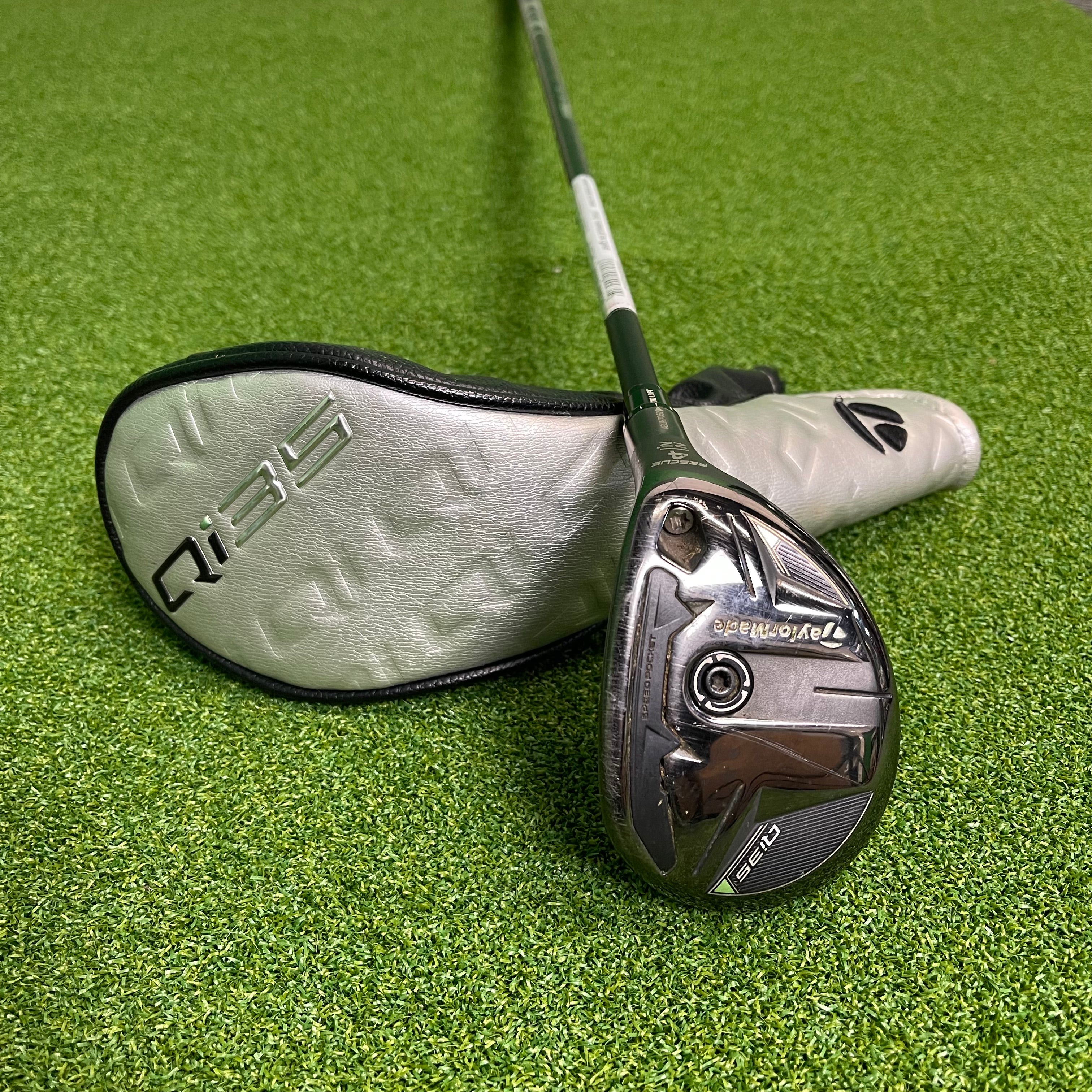 TaylorMade Qi35 4 Hybrid - 22° - Ventus Blue 60g Regular - Z-Grip