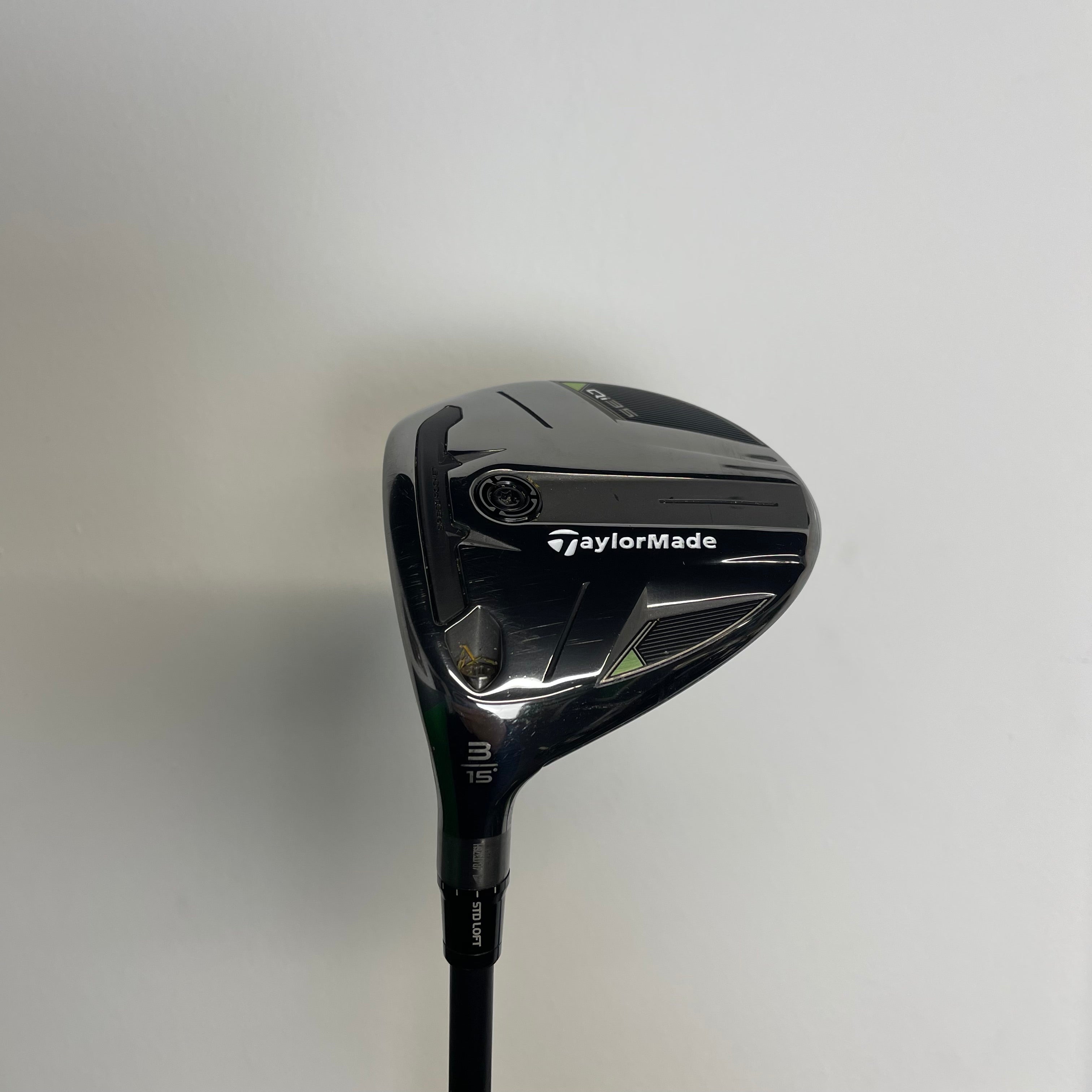 TaylorMade Qi35 3 Wood 15° - Ventus Blue 50g Regular - Z-Grip - LEFT HANDED