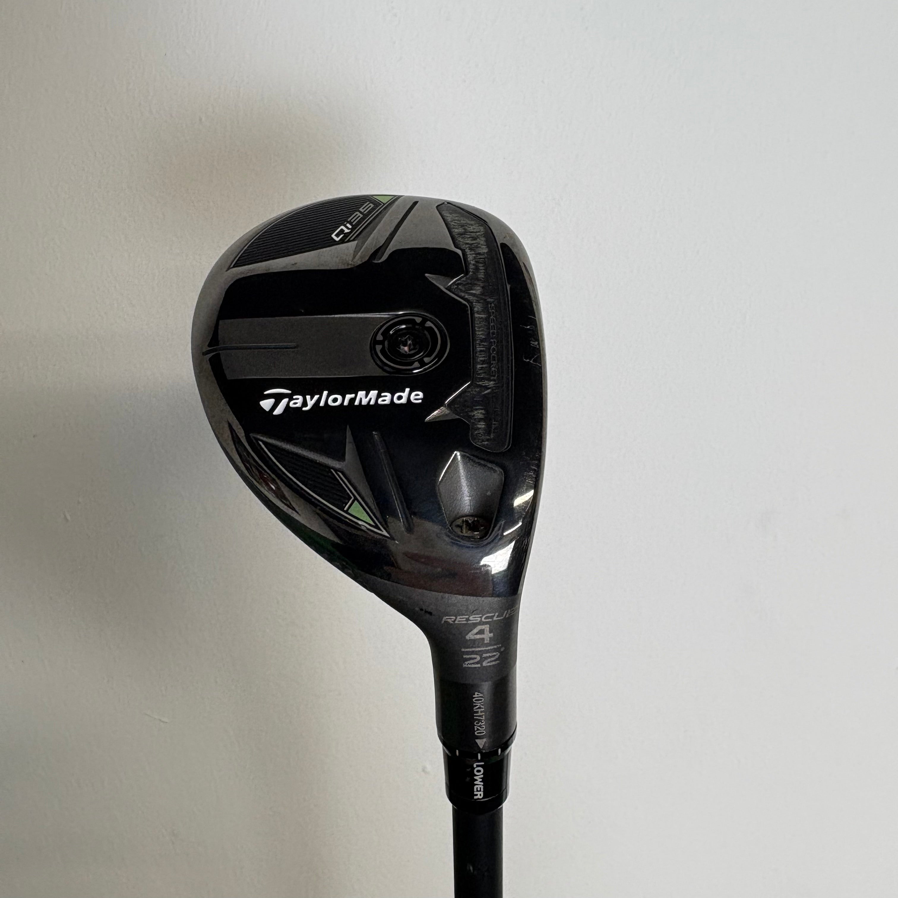 TaylorMade Qi35 4 Hybrid - 22° - Tensei AV Blue 75g Stiff - Z-Grip