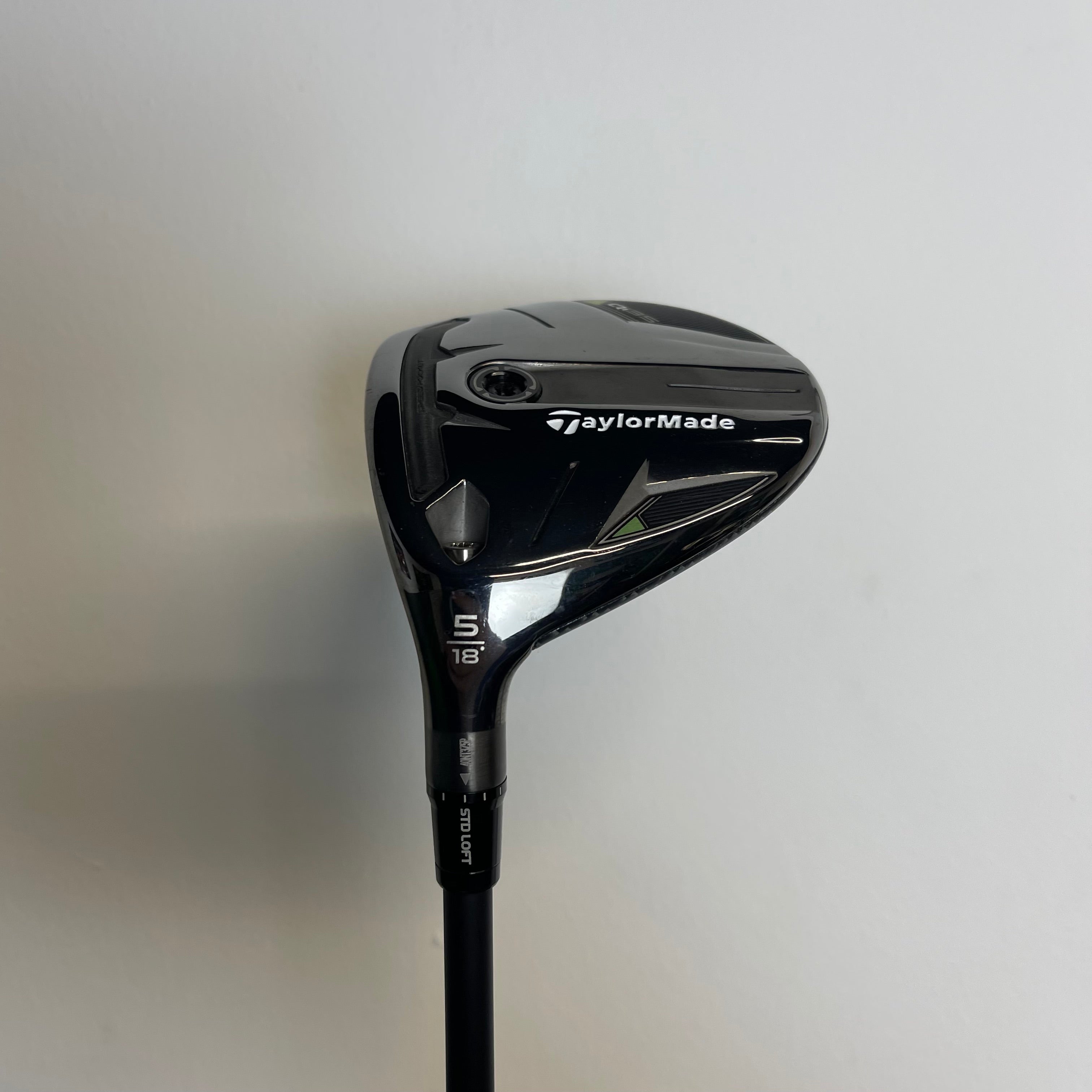 TaylorMade Qi35 5 Wood 18° - Ventus Blue 60g Stiff - Z-Grip - LEFT HANDED