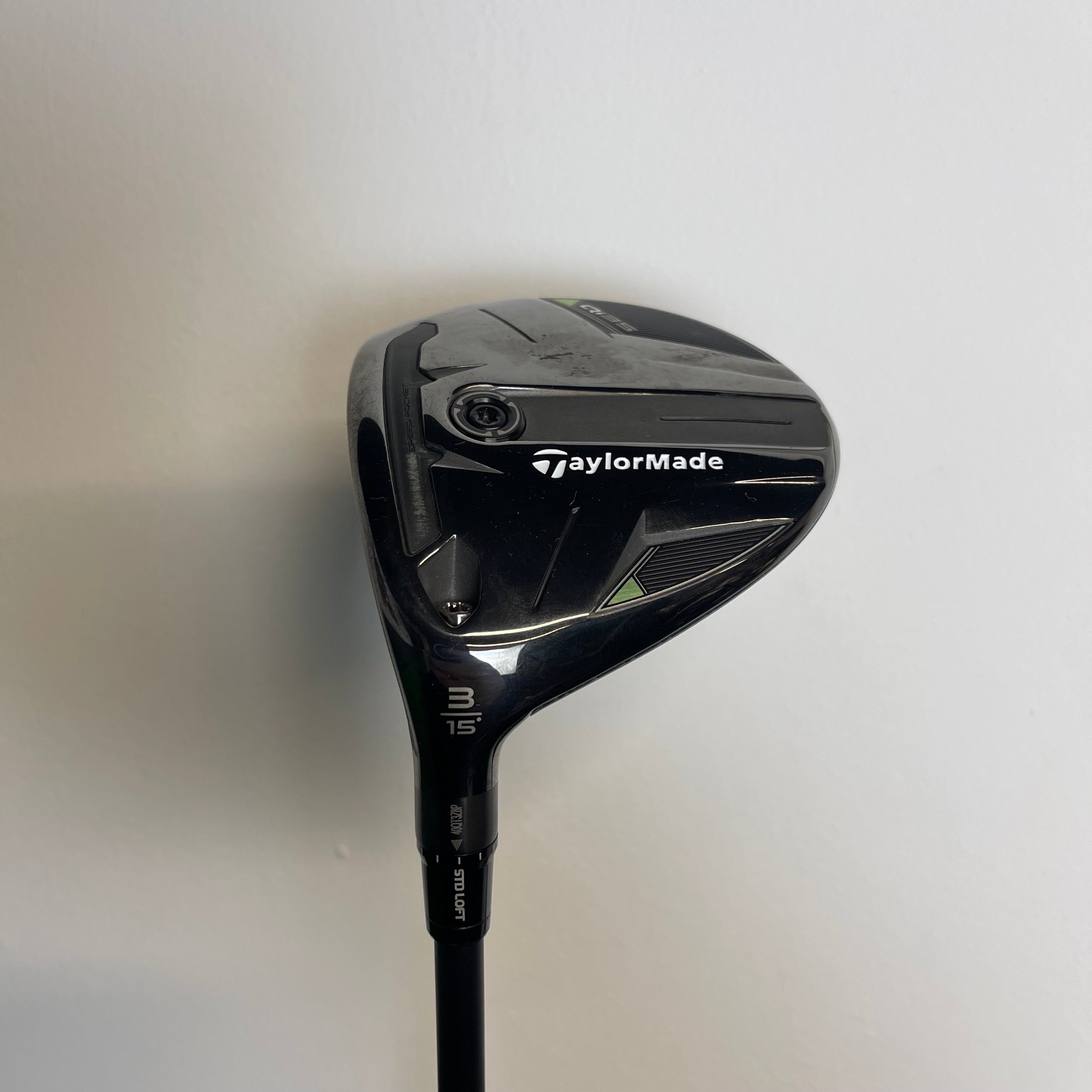 TaylorMade Qi35 3 Wood 15° - Ventus Blue 60g Stiff - Z-Grip LEFT HANDED