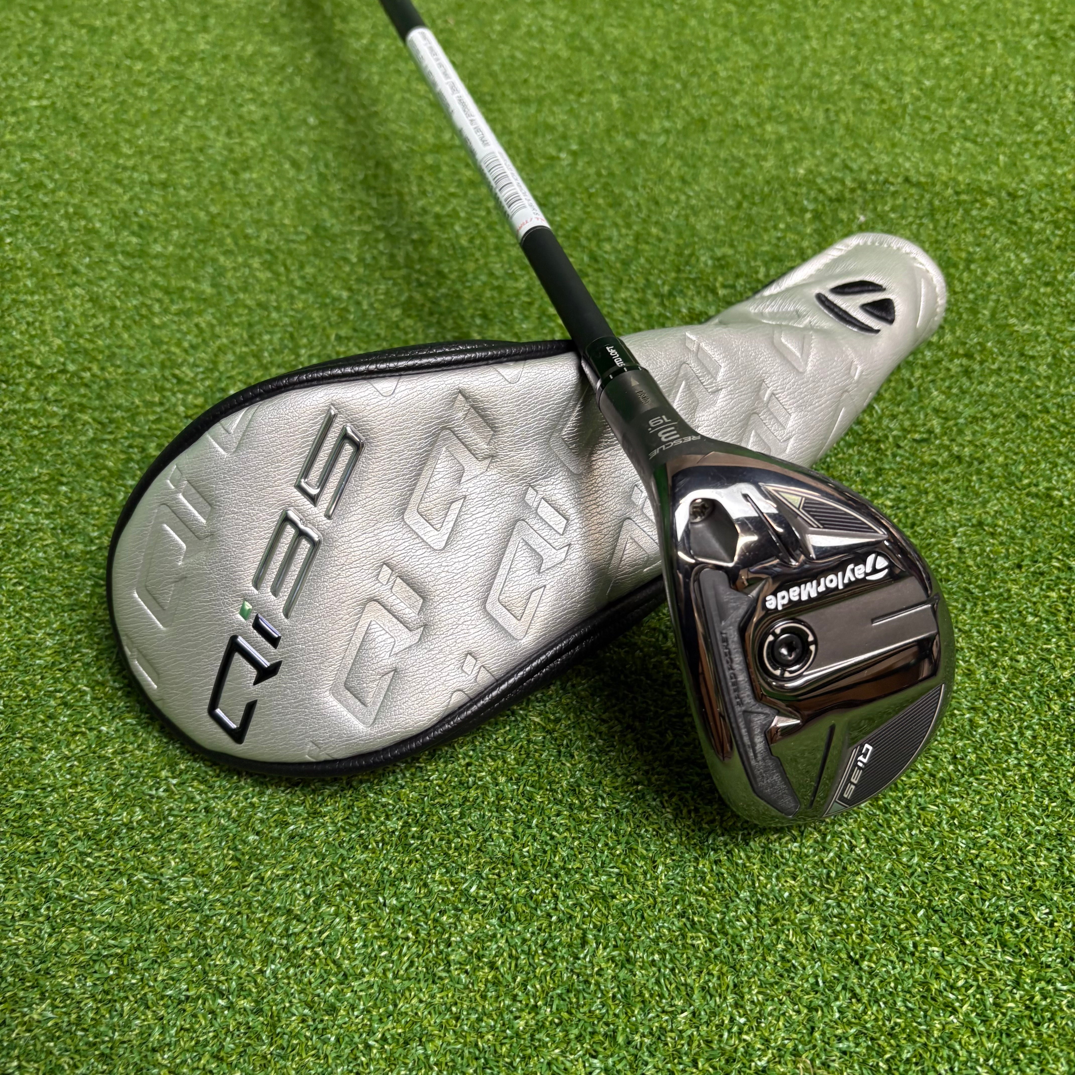 TaylorMade Qi35 3 Hybrid - 19° - Kai'li Blue 85g Stiff - Z-Grip