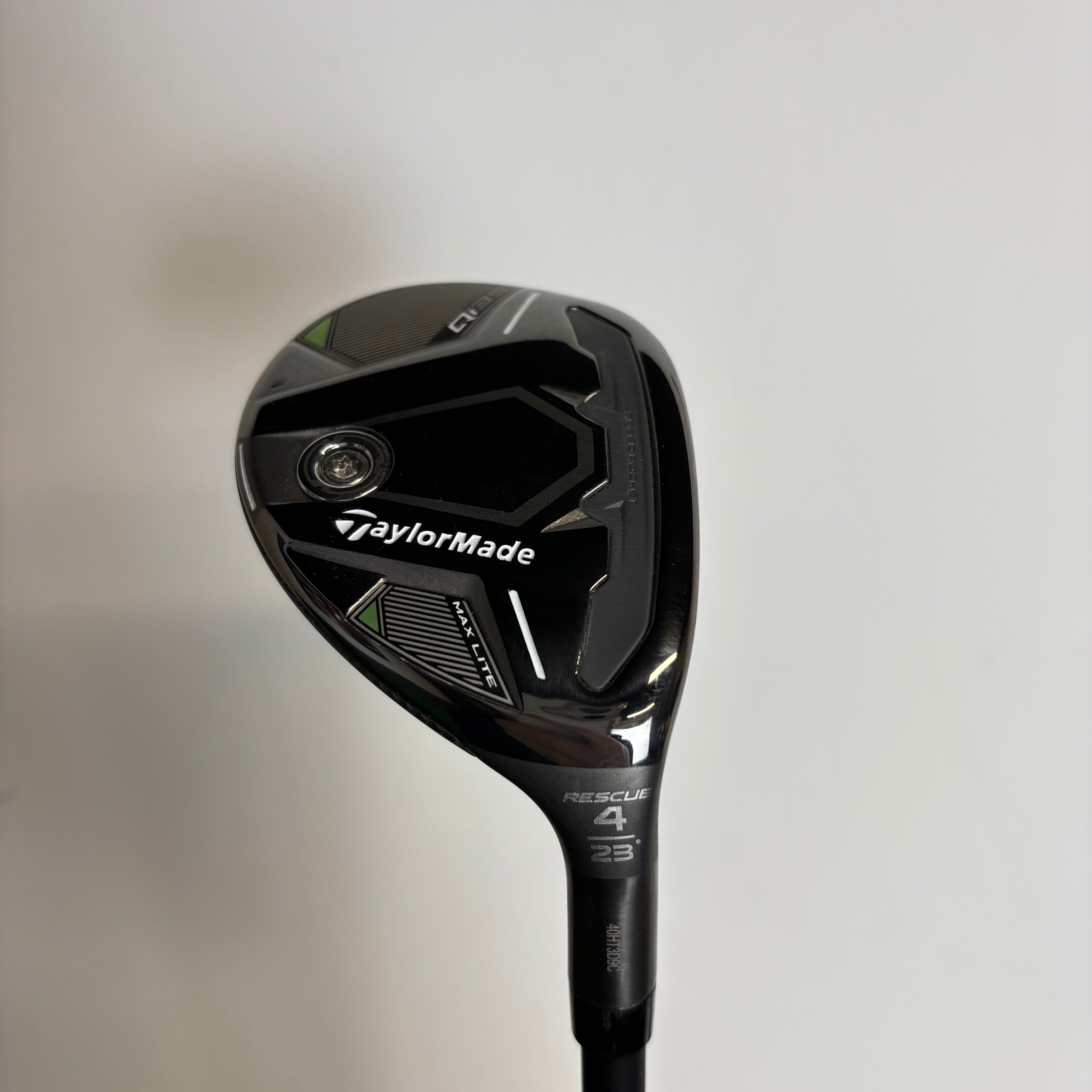 TaylorMade Qi35 Max Lite 4 Hybrid - 23° - Vanquish 50g Regular - Z-Grip