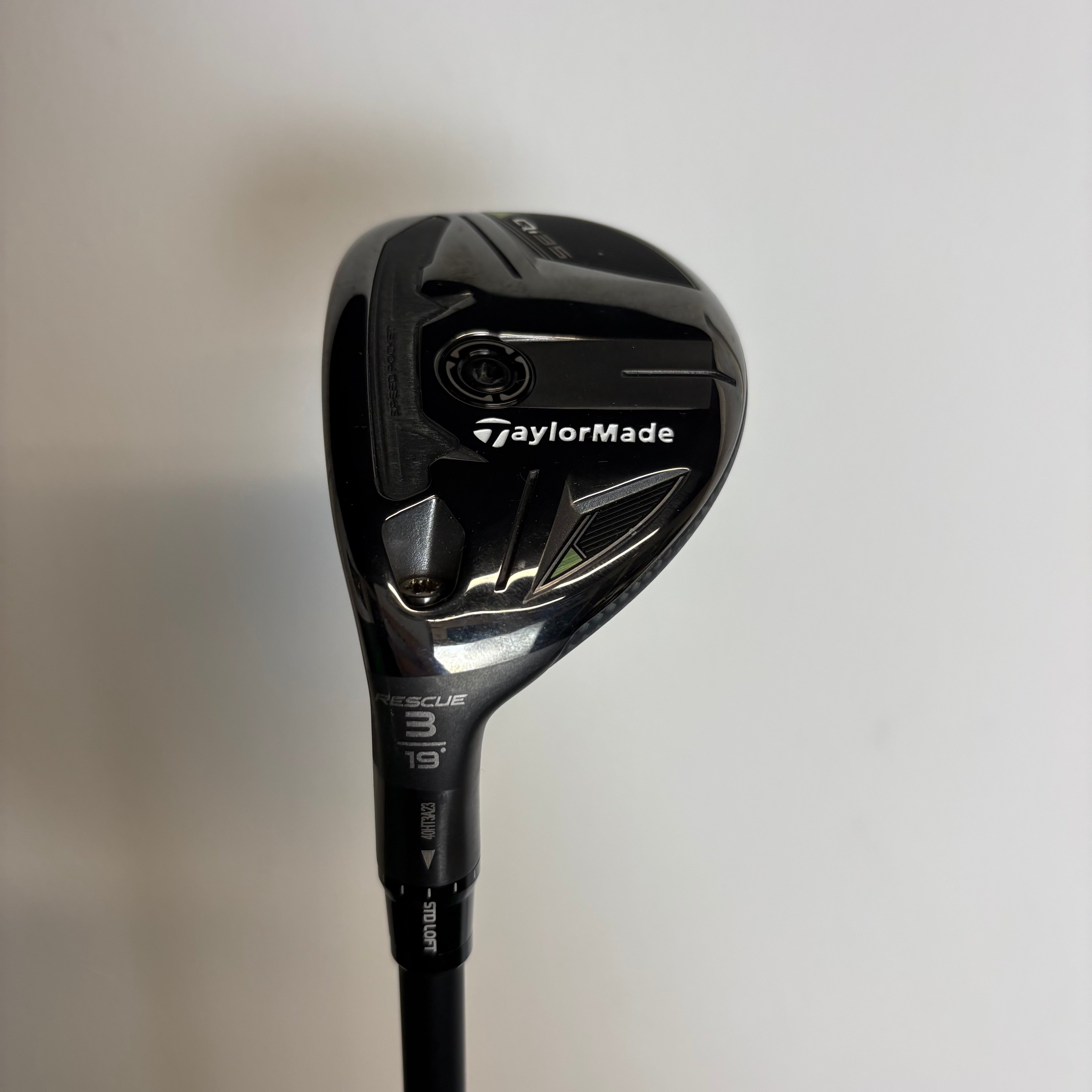 TaylorMade Qi35 3 Hybrid - 19° - Ventus Blue 60g Regular - Z-Grip- LEFT HANDED