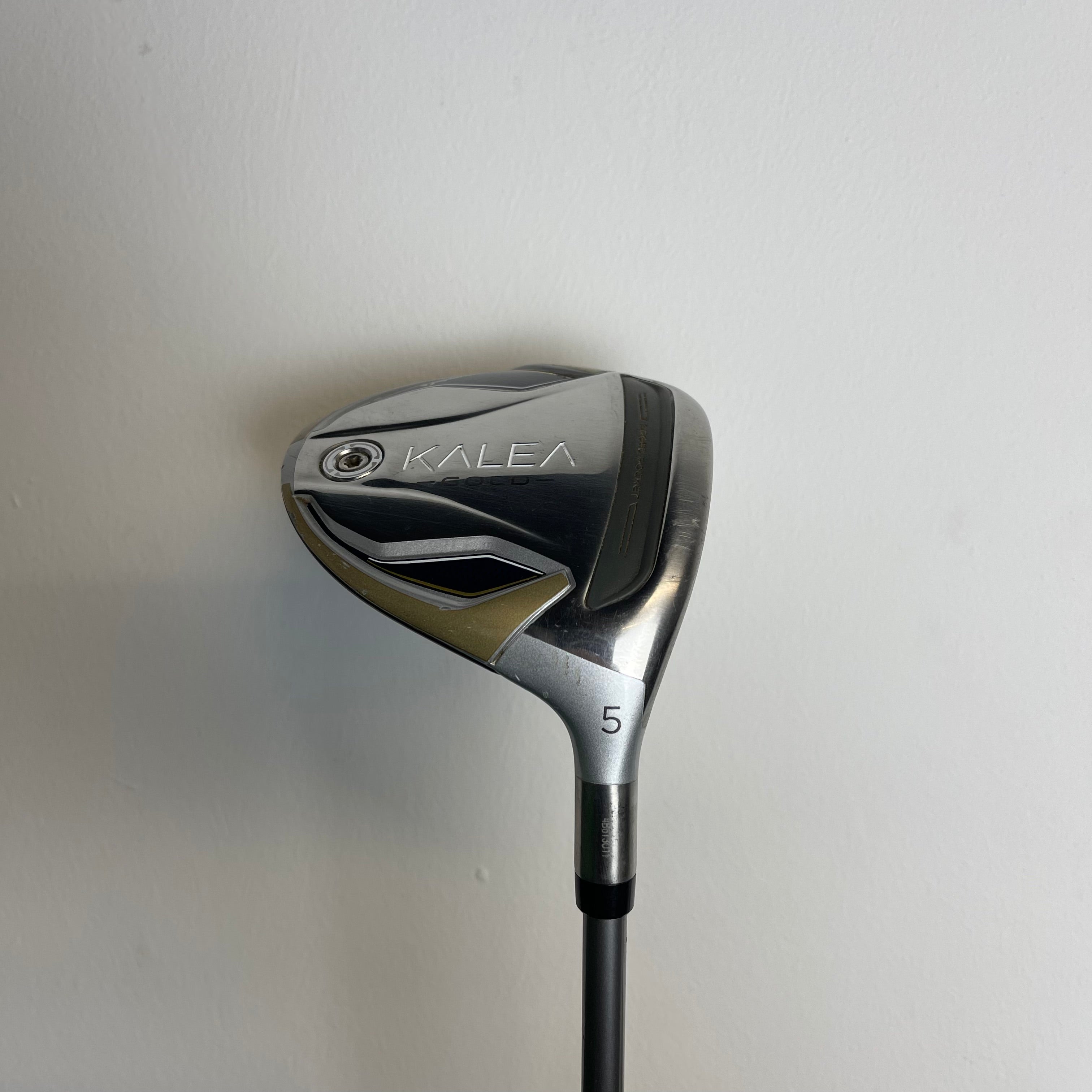 TaylorMade Kalea Gold Ladies 5 Wood - 40 Soft L Flex - Superstroke Ladies