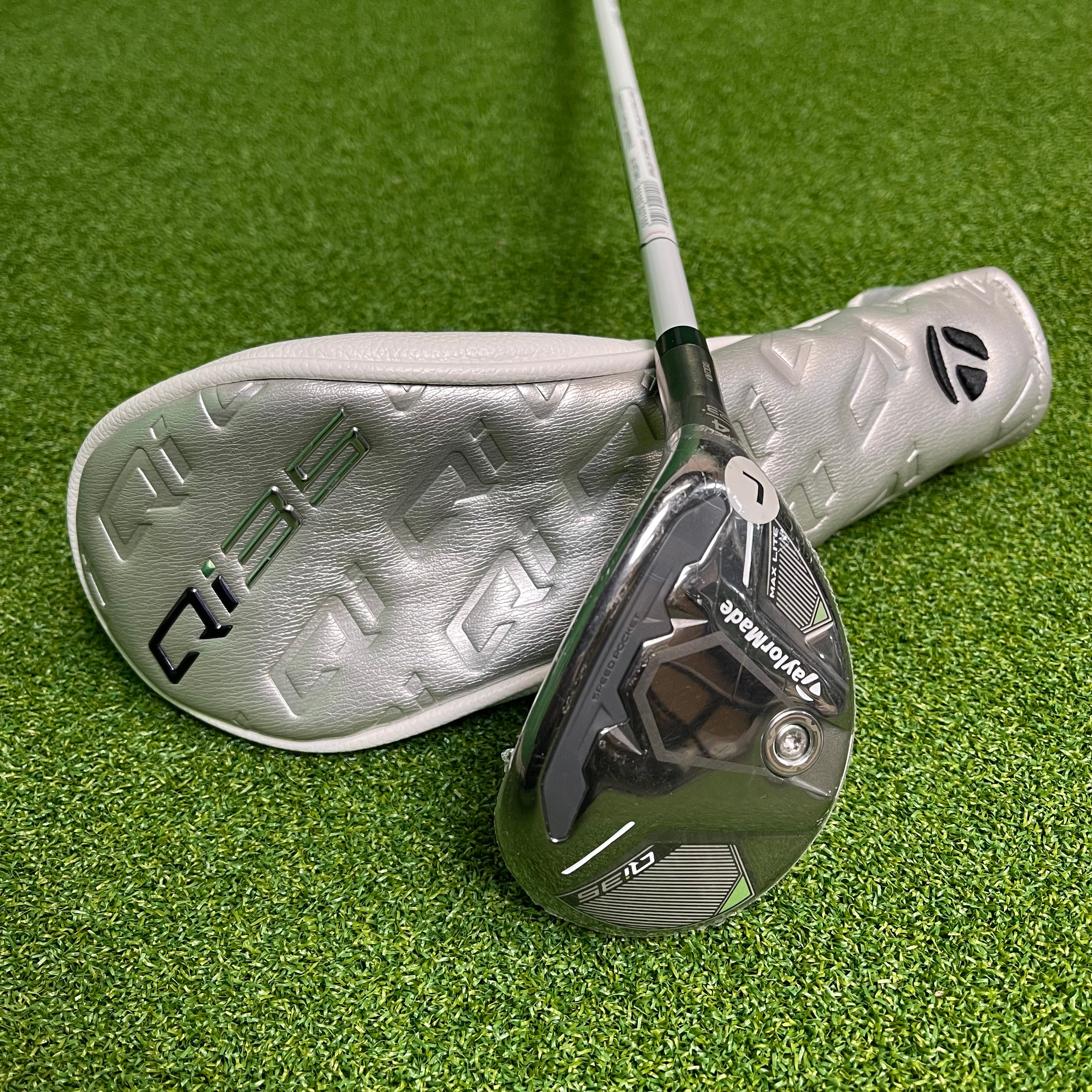 TaylorMade Qi35 Max Lite Ladies Hybrid - 23° - Airspeeder 40 L - Lamkin Ladies