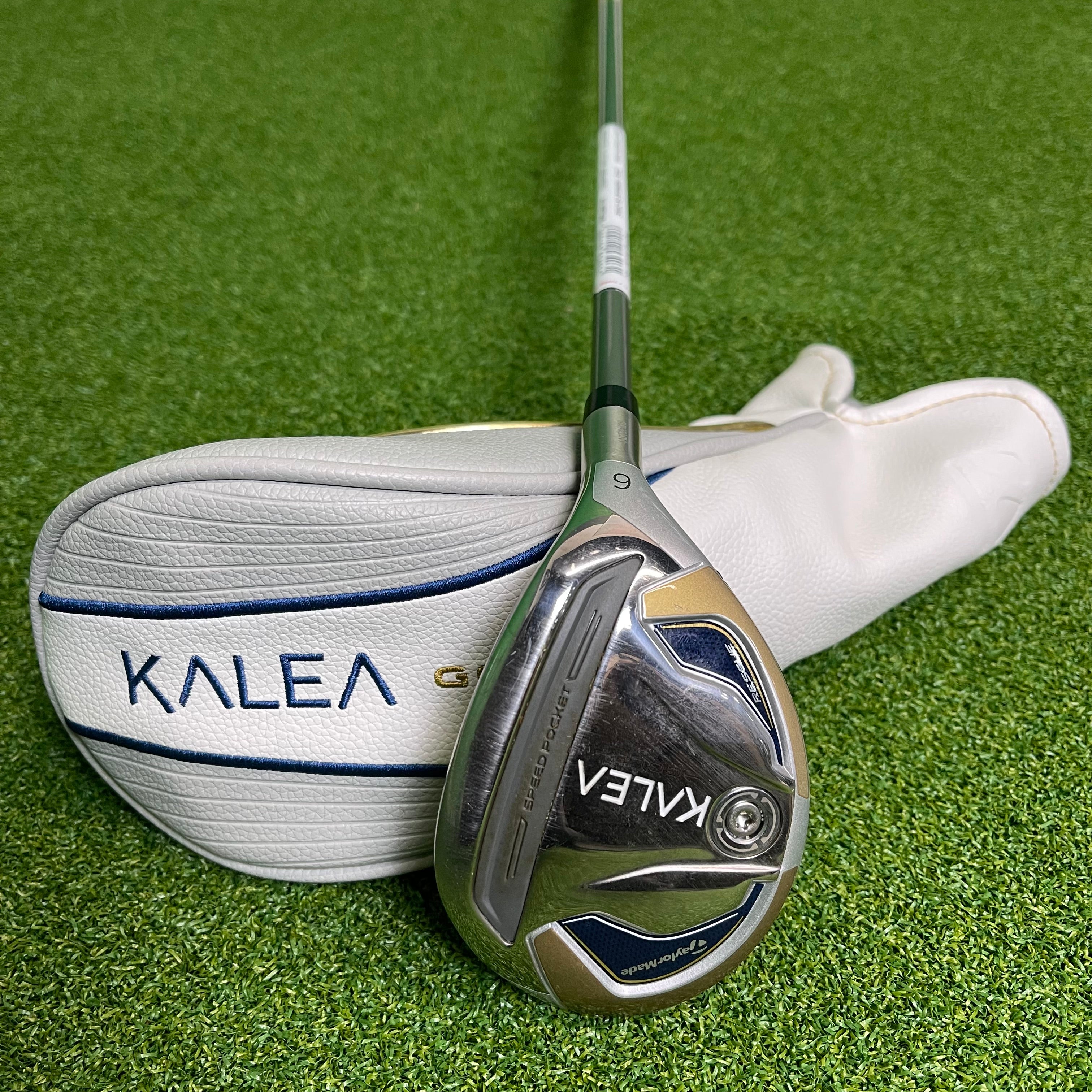 TaylorMade Kalea Gold Ladies 6 Hybrid - 40 Soft L Flex - Superstroke