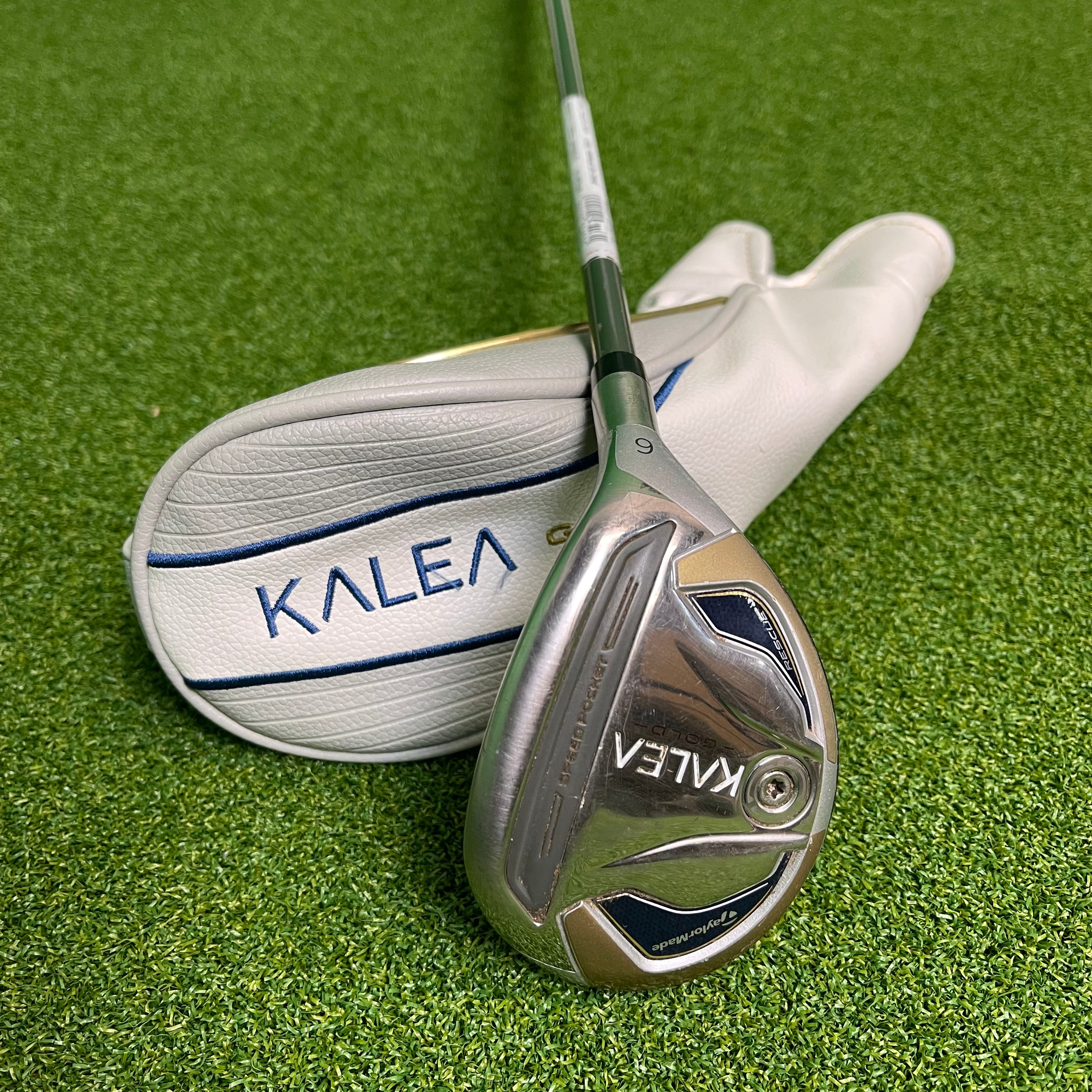 TaylorMade Kalea Gold Ladies 6 Hybrid - 40 Soft L Flex - Superstroke