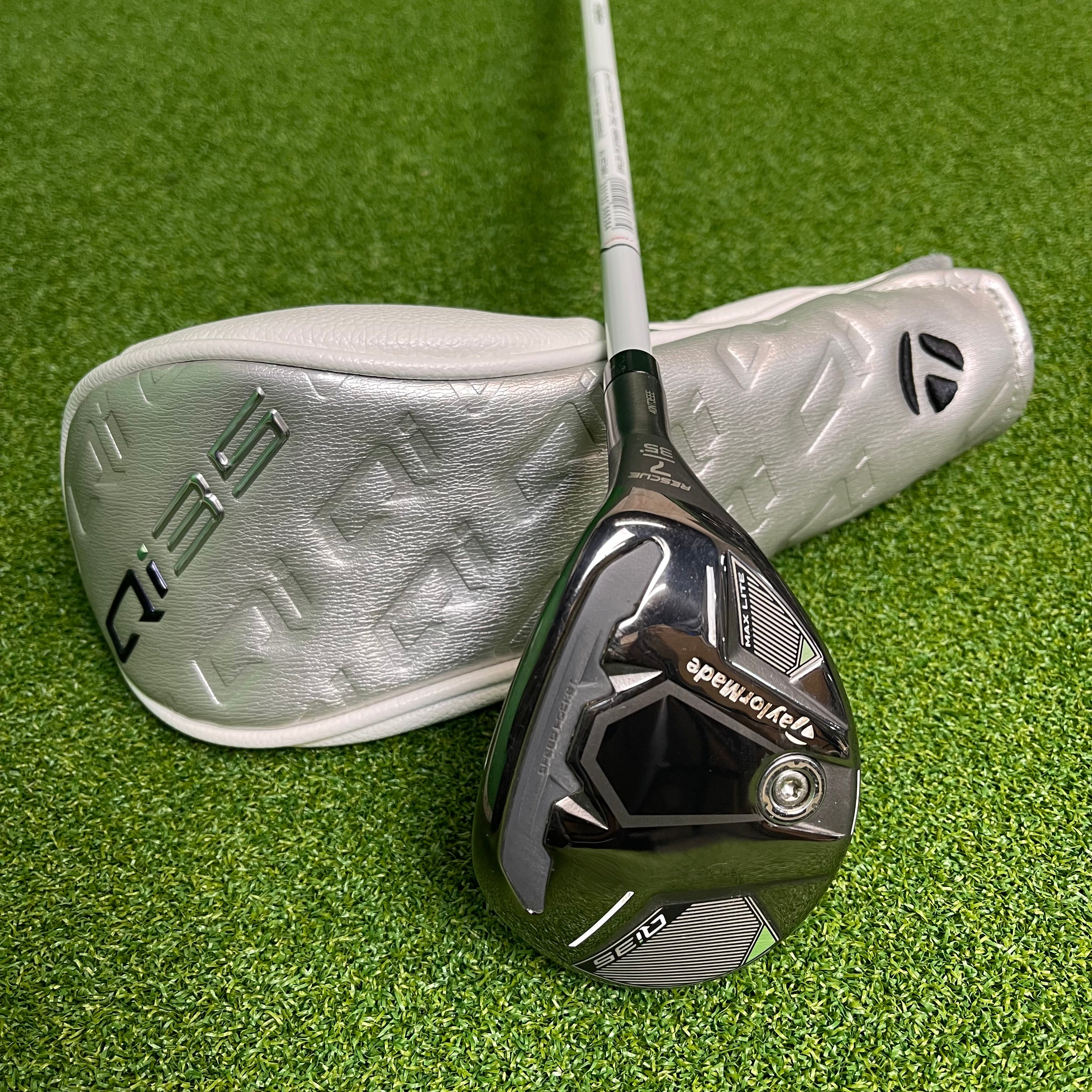 TaylorMade Qi35 Max Lite Ladies Hybrid - 35° (7 Hybrid) - Airspeeder 40 L - Lamkin Ladies