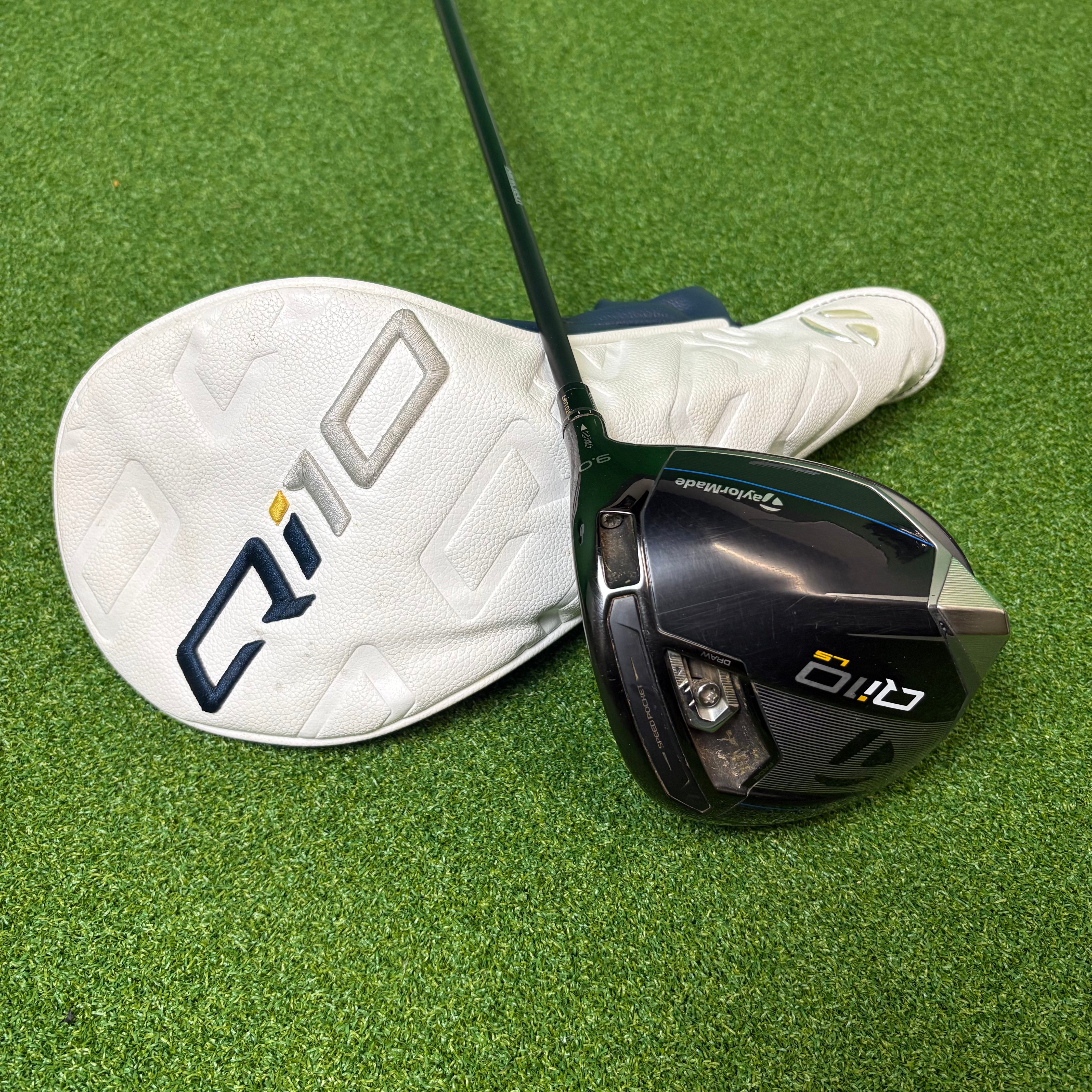 TaylorMade Qi10 LS 9° Driver - Tensei AV Black 65g Stiff - MCC +4 Grey Grip