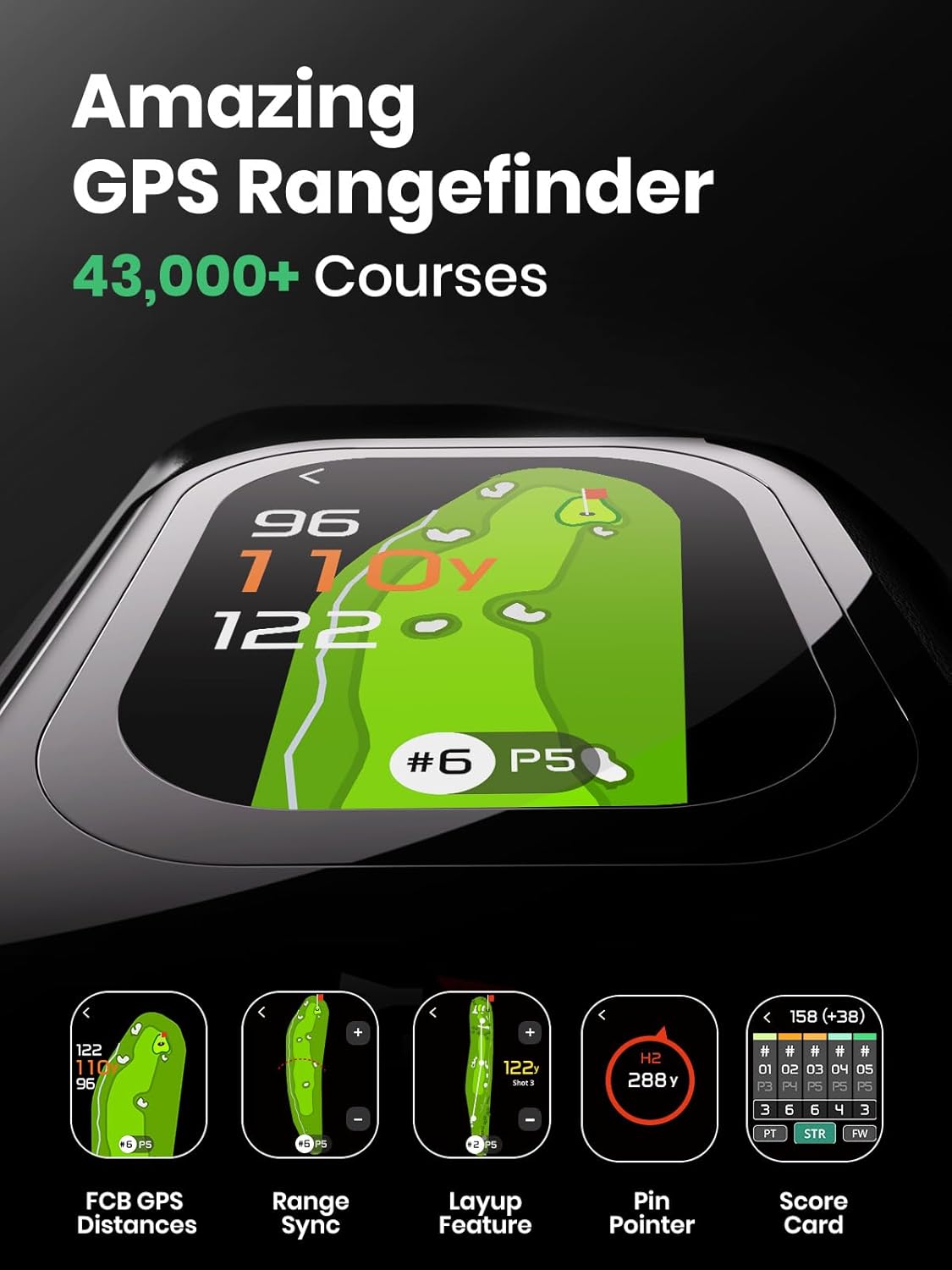 Mileseey Golf Gene Pro G1 Rangefinder