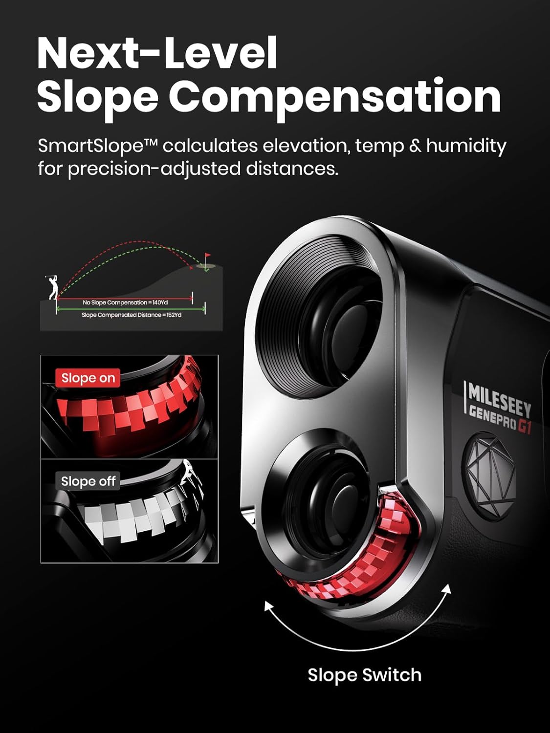 Mileseey Golf Gene Pro G1 Rangefinder
