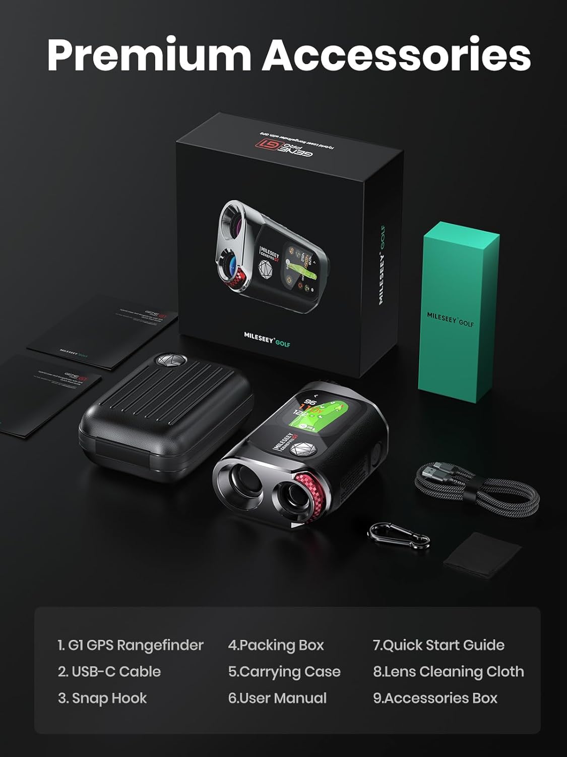 Mileseey Golf Gene Pro G1 Rangefinder