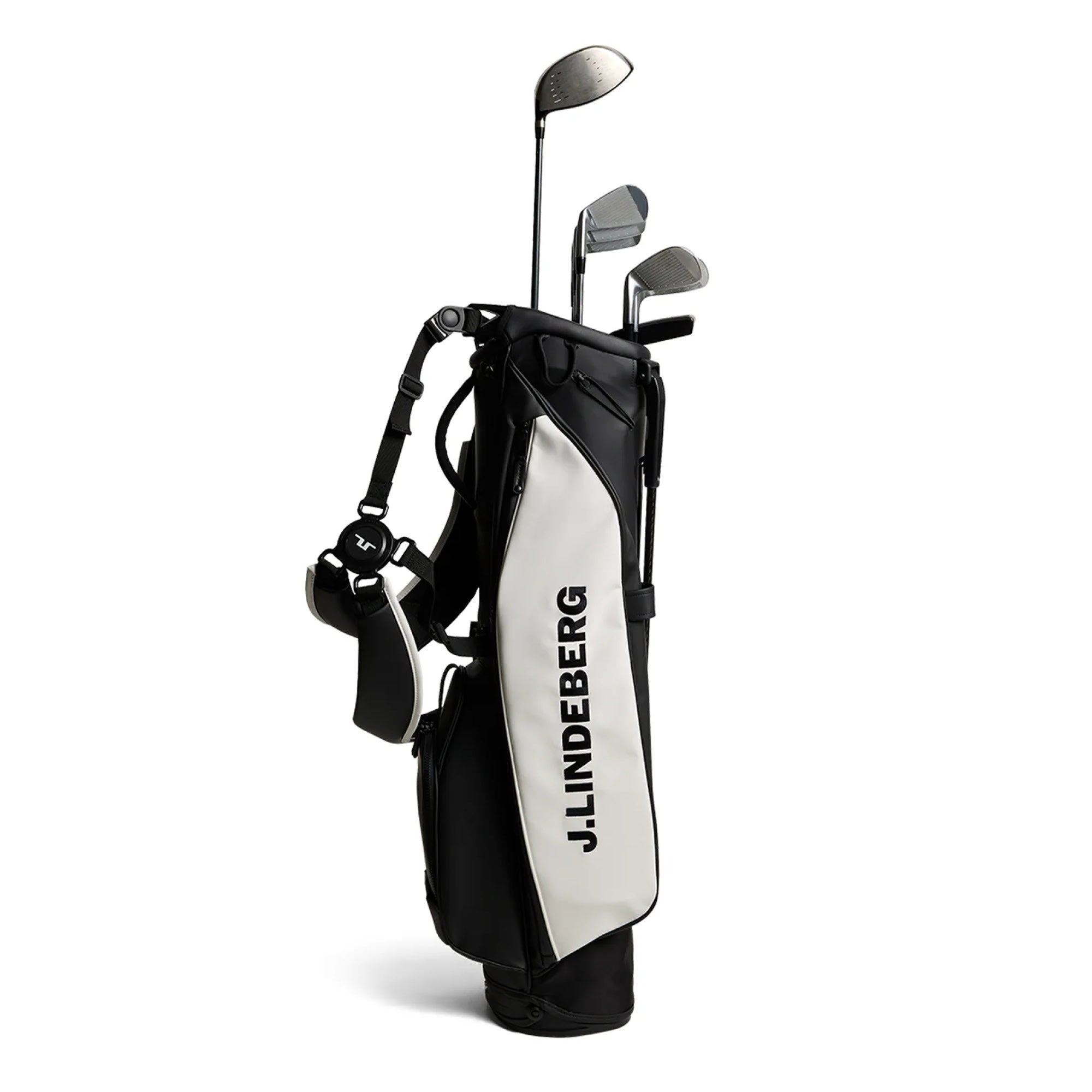 J Lindeberg Sunday Golf Stand Bag - Black