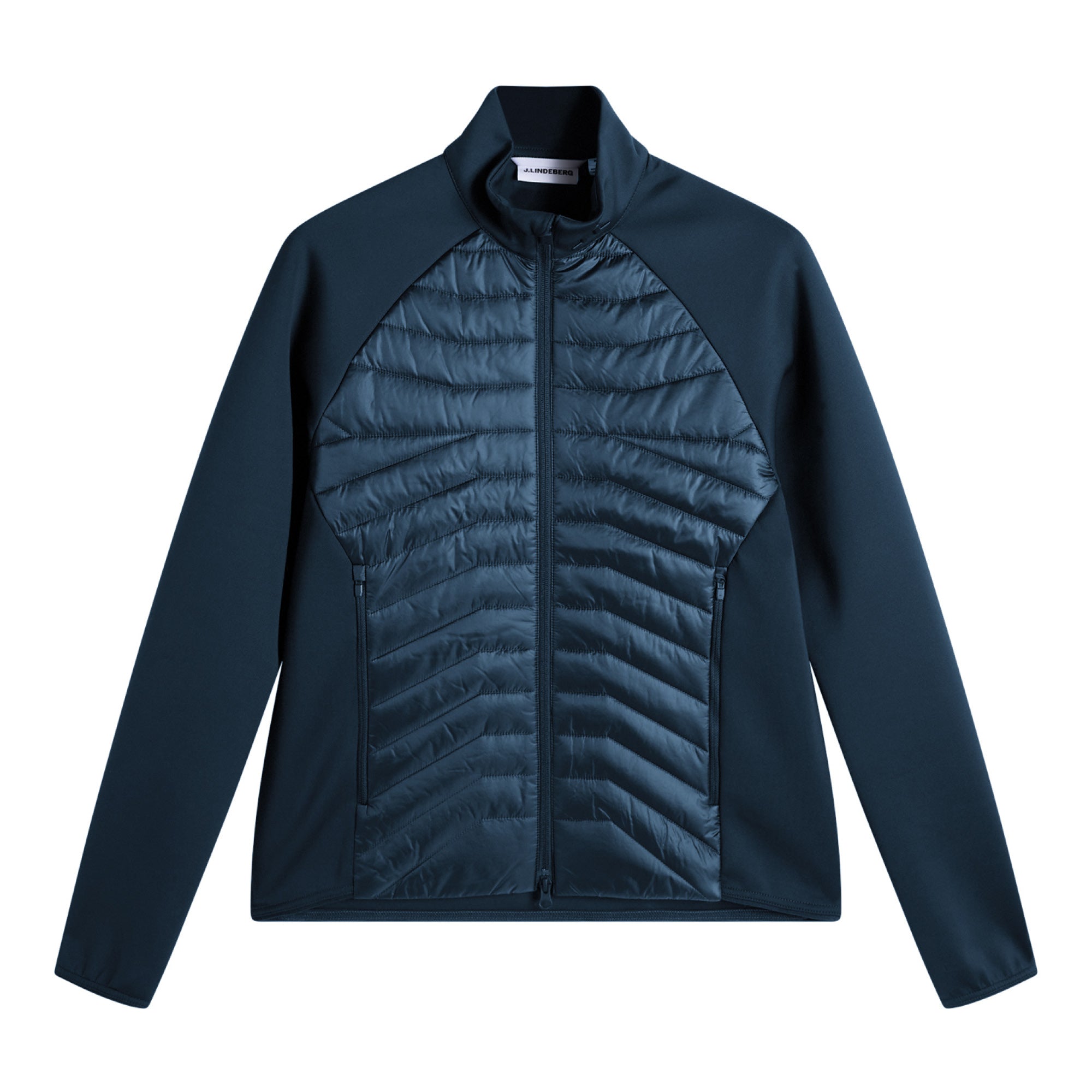 J Lindeberg Heyden Quilt Hybrid Jacket - Navy