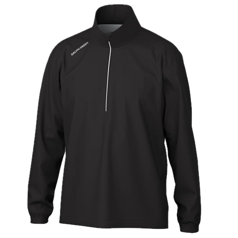 Galvin Green Larry INTERFACE-1™ 1/2 Zip Windproof Jacket - Black