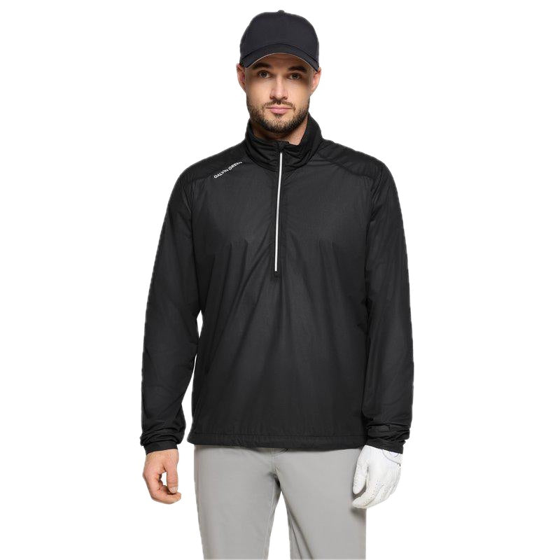 Galvin Green Larry INTERFACE-1™ 1/2 Zip Windproof Jacket - Black
