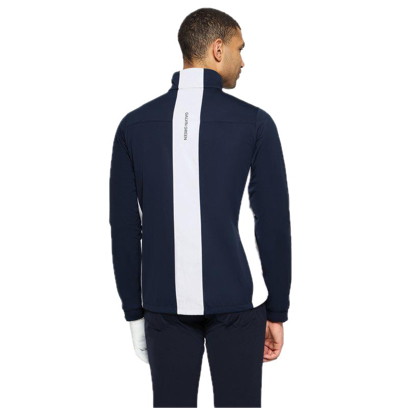 Galvin Green Lloyd Full Zip Golf Jacket - Navy & White