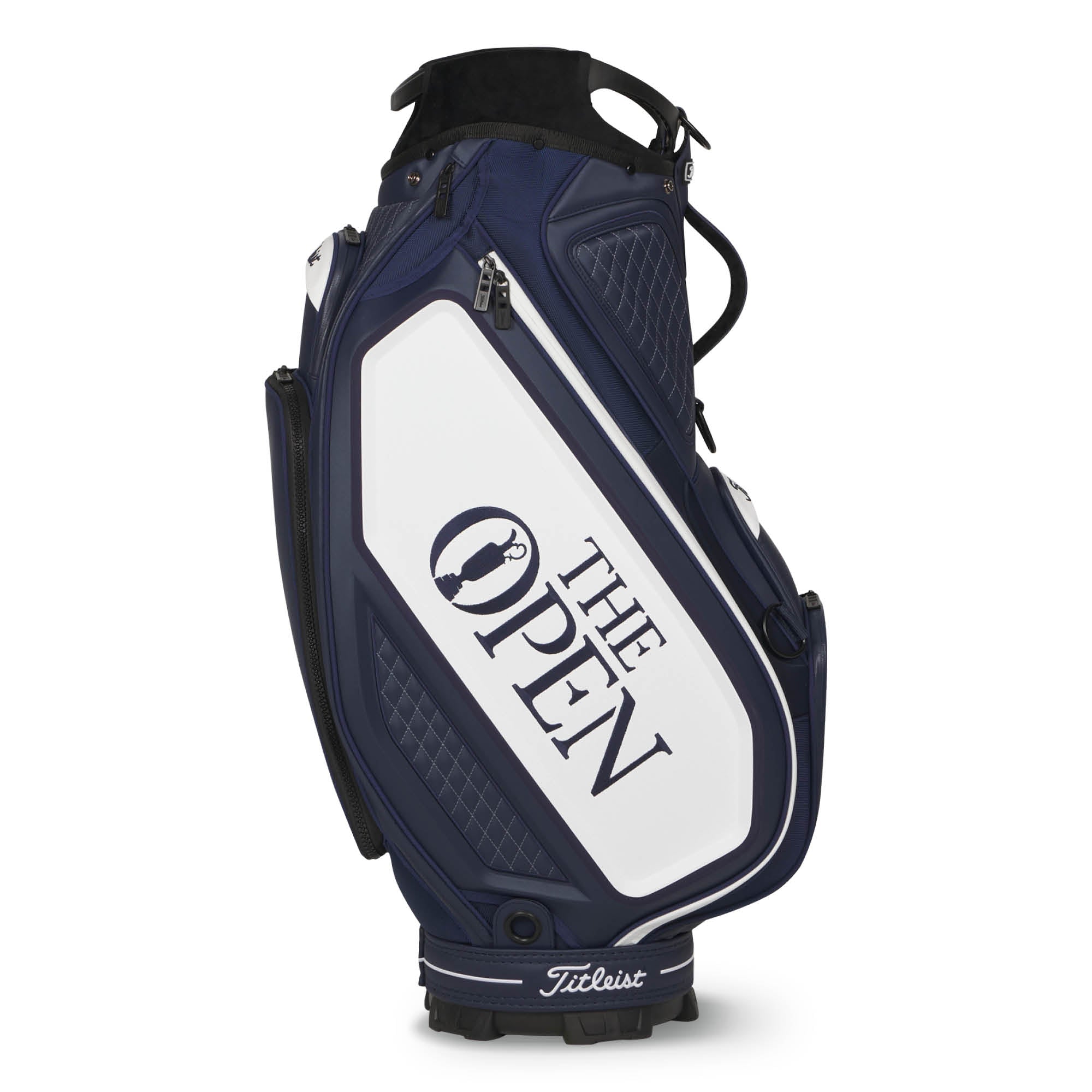 Titleist Limited Edition The British Open Tour Staff Bag - Navy, White & Navy
