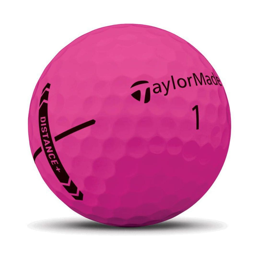 TaylorMade Distance+ Golf Balls 2025 (Multi Colour Pack)