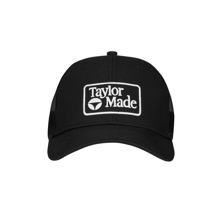 TaylorMade Radar Legacy Trucker Hat - Black & White