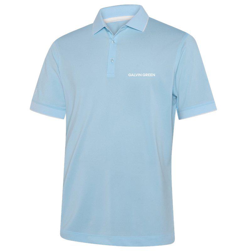 Galvin Green Marty Tour Golf Polo Shirt - Crystal Blue