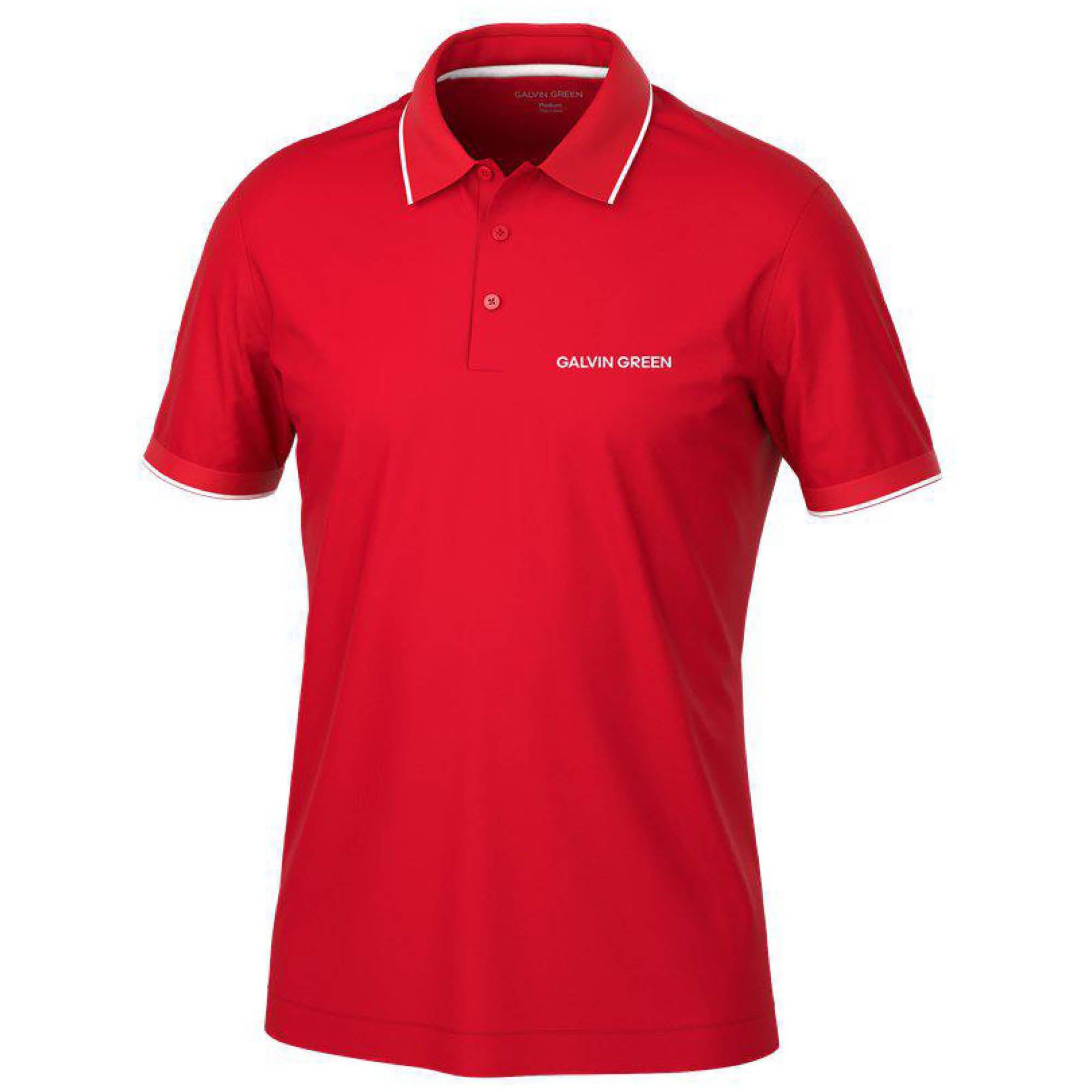 Galvin Green Marty Tour Golf Polo Shirt - Red