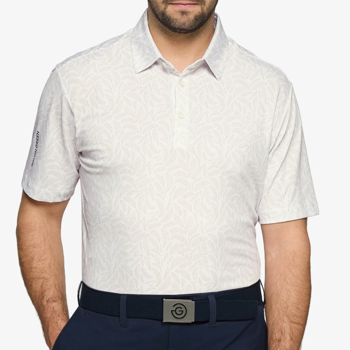 Galvin Green Muir Golf Polo Shirt - Sand