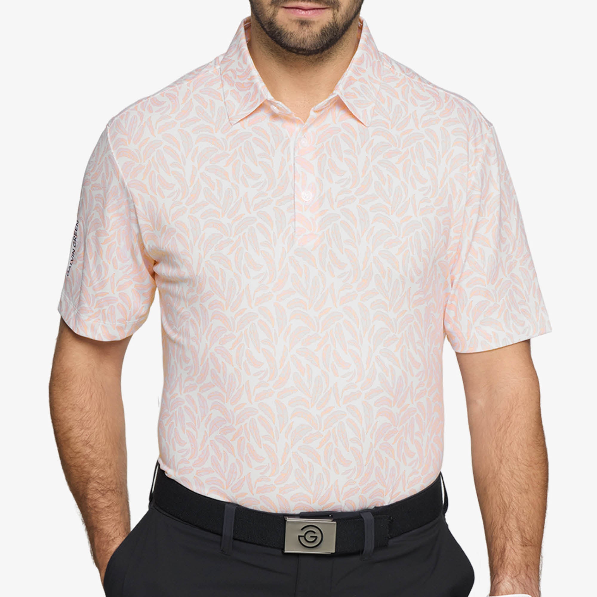 Galvin Green Muir Golf Polo Shirt - Orange