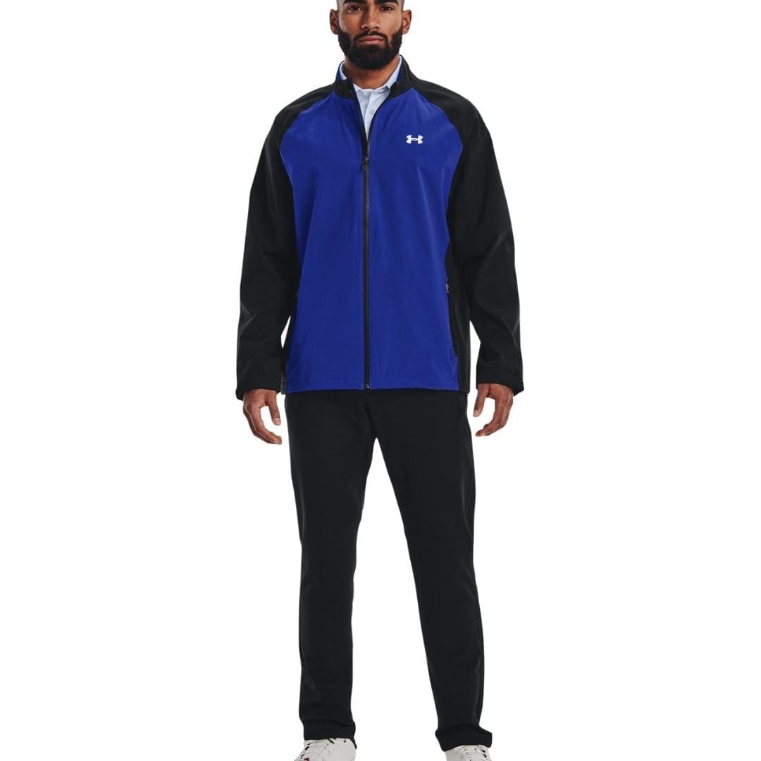 Under Armour Portrush 2.0 Golf Jacket (Blue & Black)
