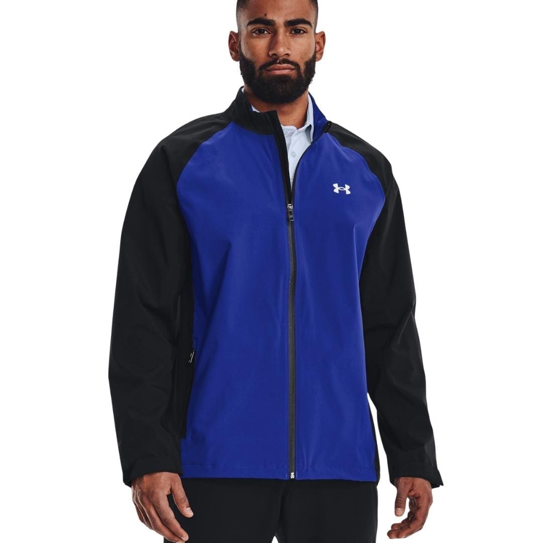 Under Armour Portrush 2.0 Golf Jacket (Blue & Black)