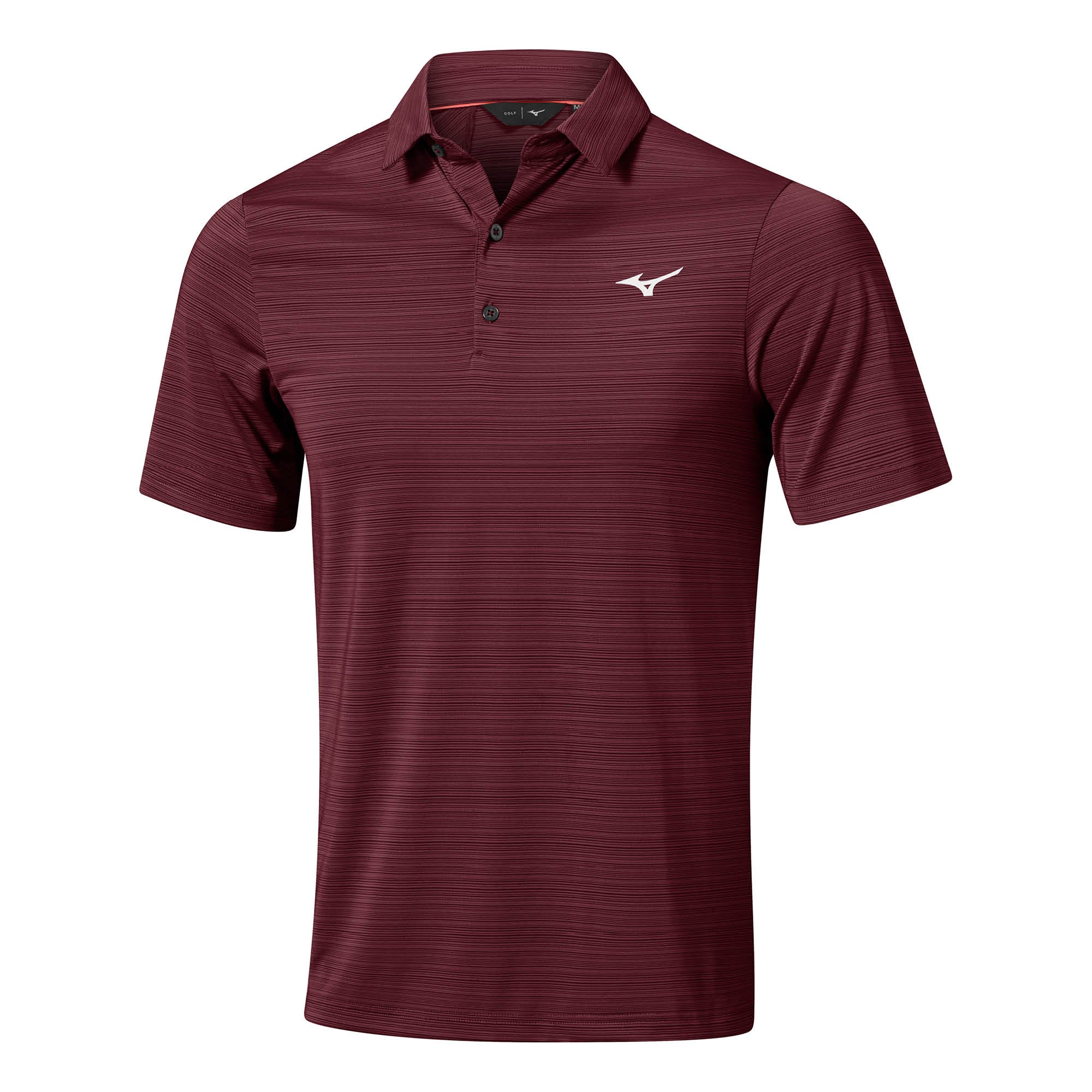 Mizuno Meridan Short Sleeve Golf Polo Shirt - Cherry
