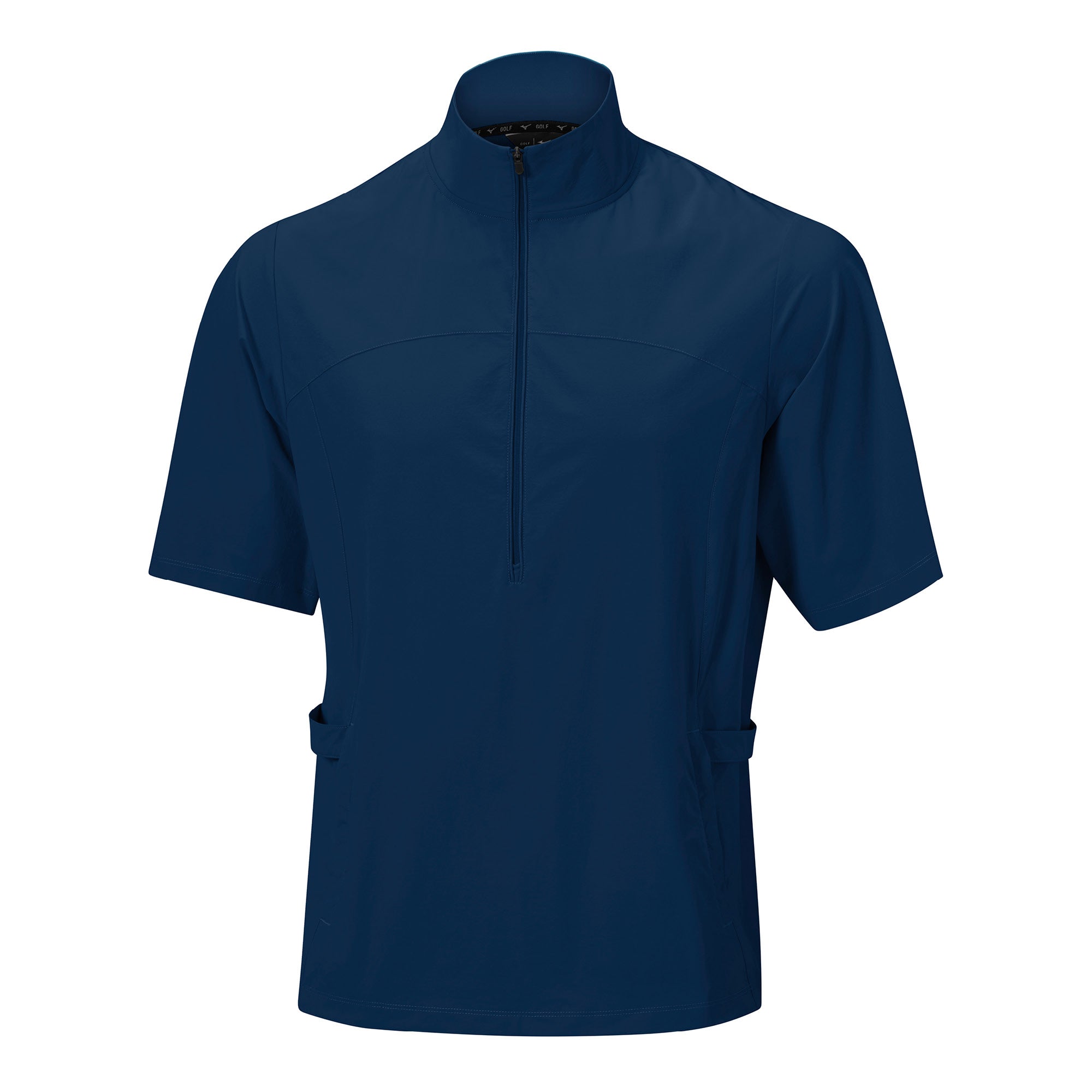 Mizuno Motion Light Wind Half-Zip Water-Repellent Golf Midlayer - Estate Blue