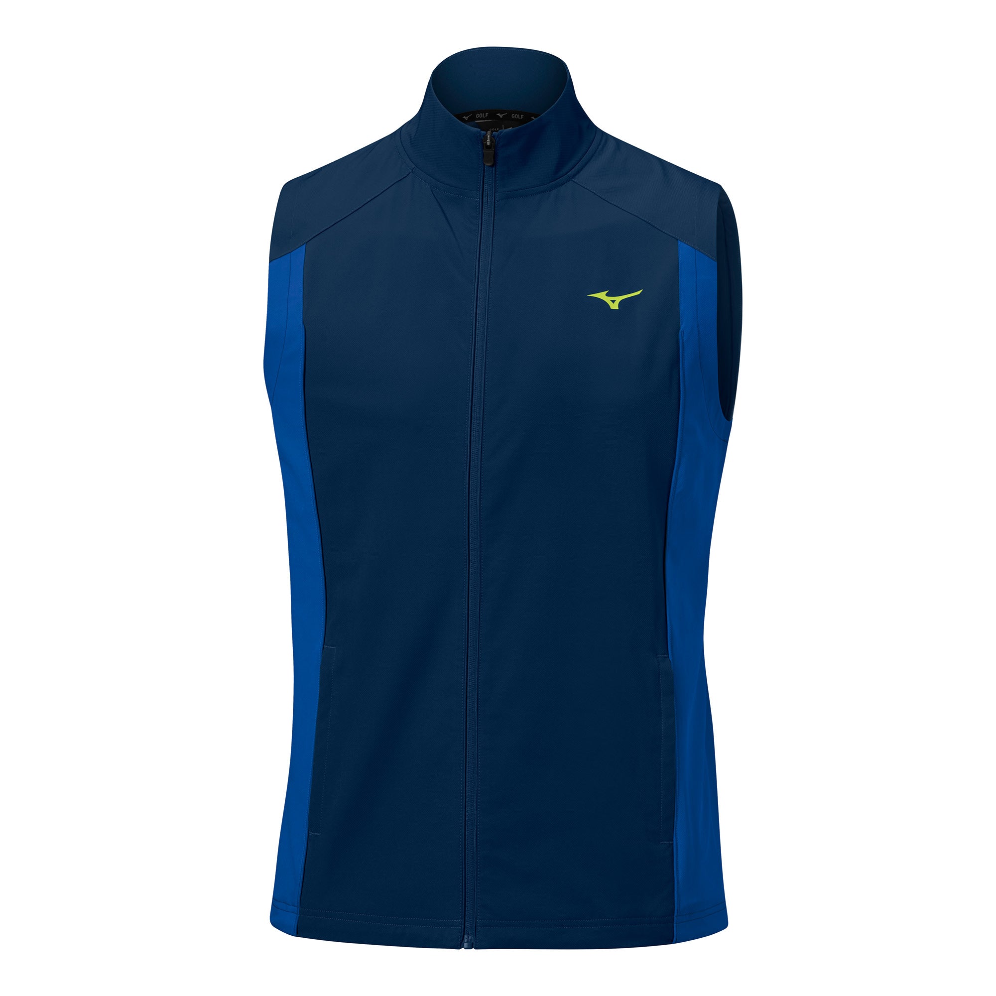 Mizuno Motion Light Water-Repellent Golf Vest - Estate Blue