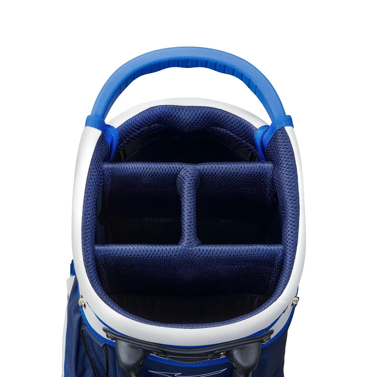 Mizuno Tour Staff Golf Stand Bag - White & Blue