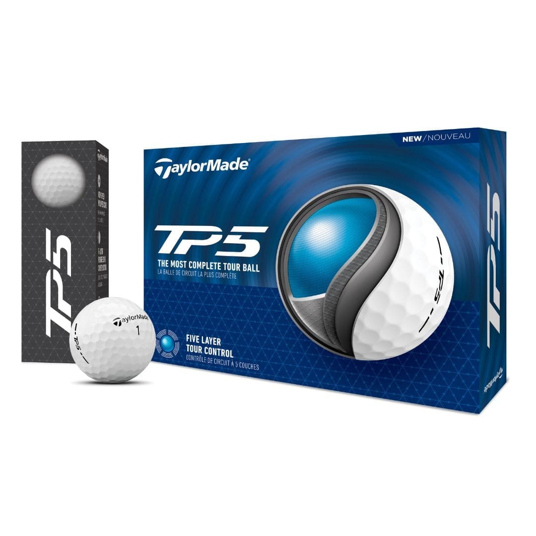 Taylormade 2024 TP5 Golf Balls (White)