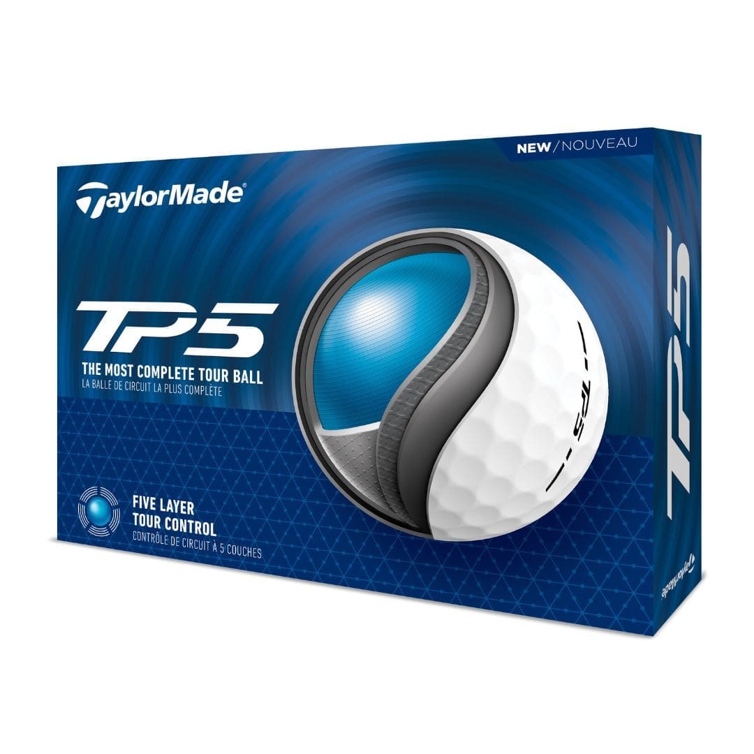 Taylormade 2024 TP5 Golf Balls (White)